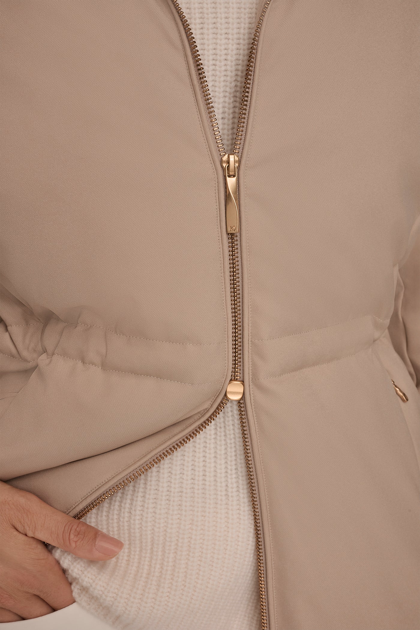 FAUX FUR LINED PUFFER VIEW 5 | BEST IN BLACK