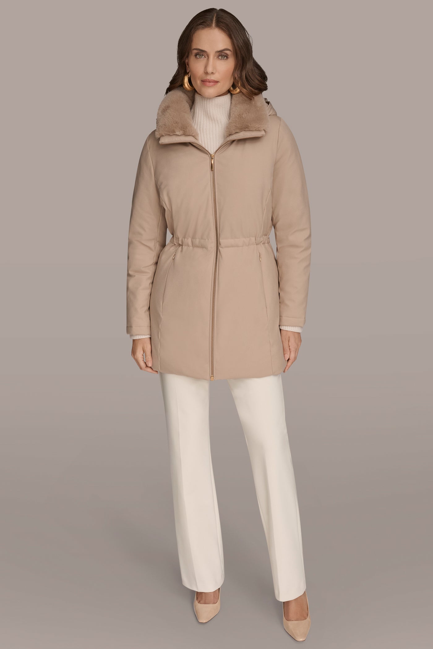 FAUX FUR LINED PUFFER VIEW 10 | BEST IN BLACK