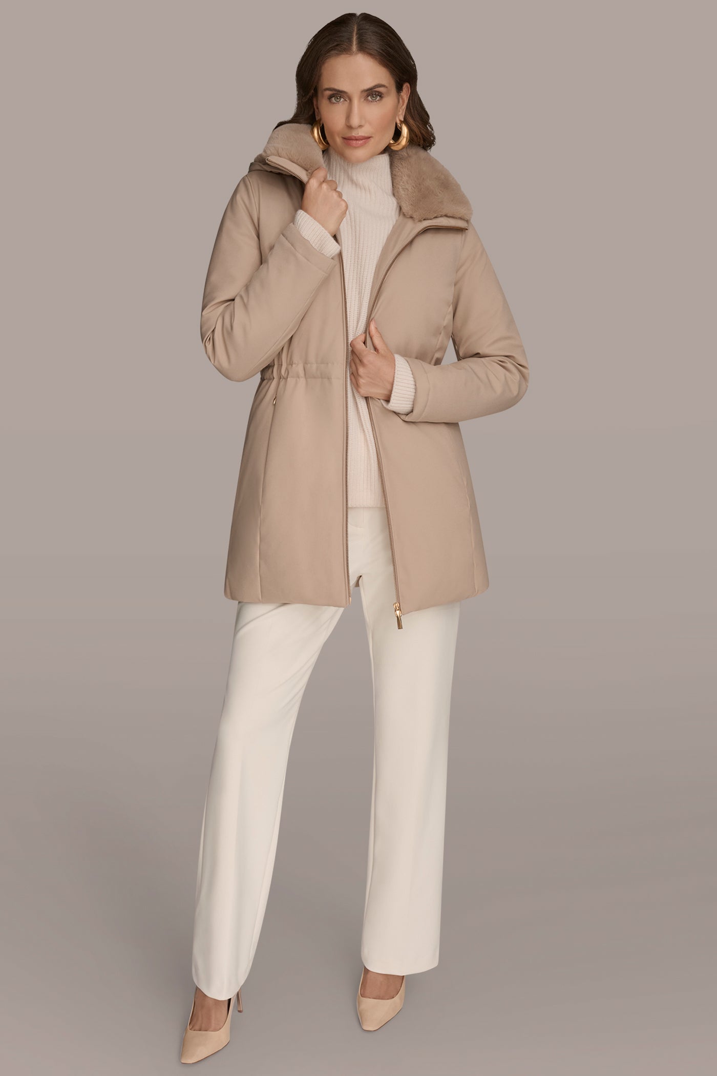 FAUX FUR LINED PUFFER VIEW 11 | BEST IN BLACK