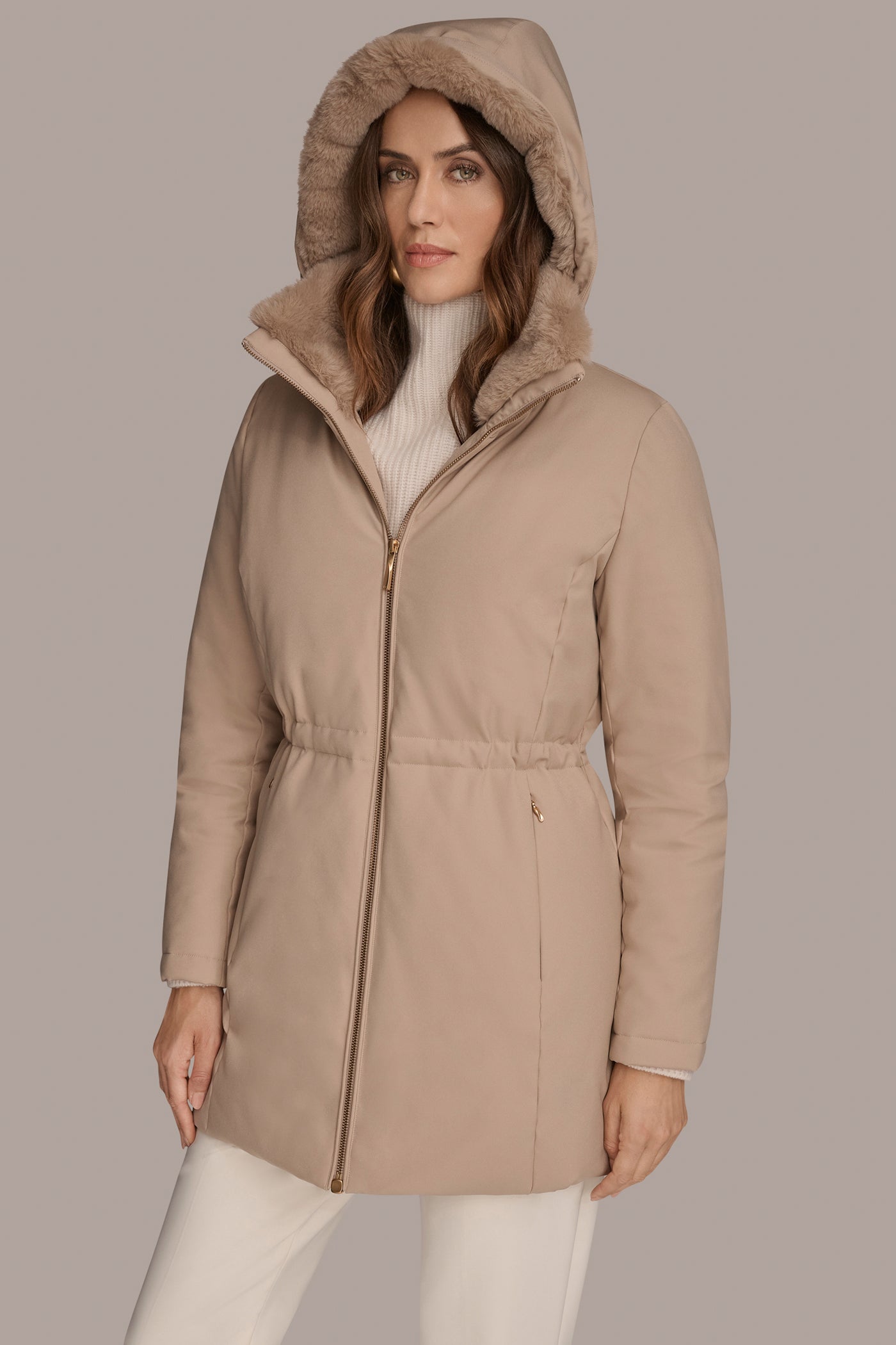 FAUX FUR LINED PUFFER VIEW 8 | BEST IN BLACK