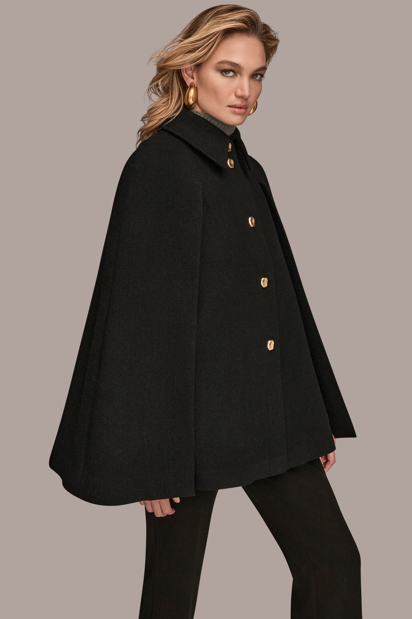 CAPE COAT | View 2 | Coats & Jackets
