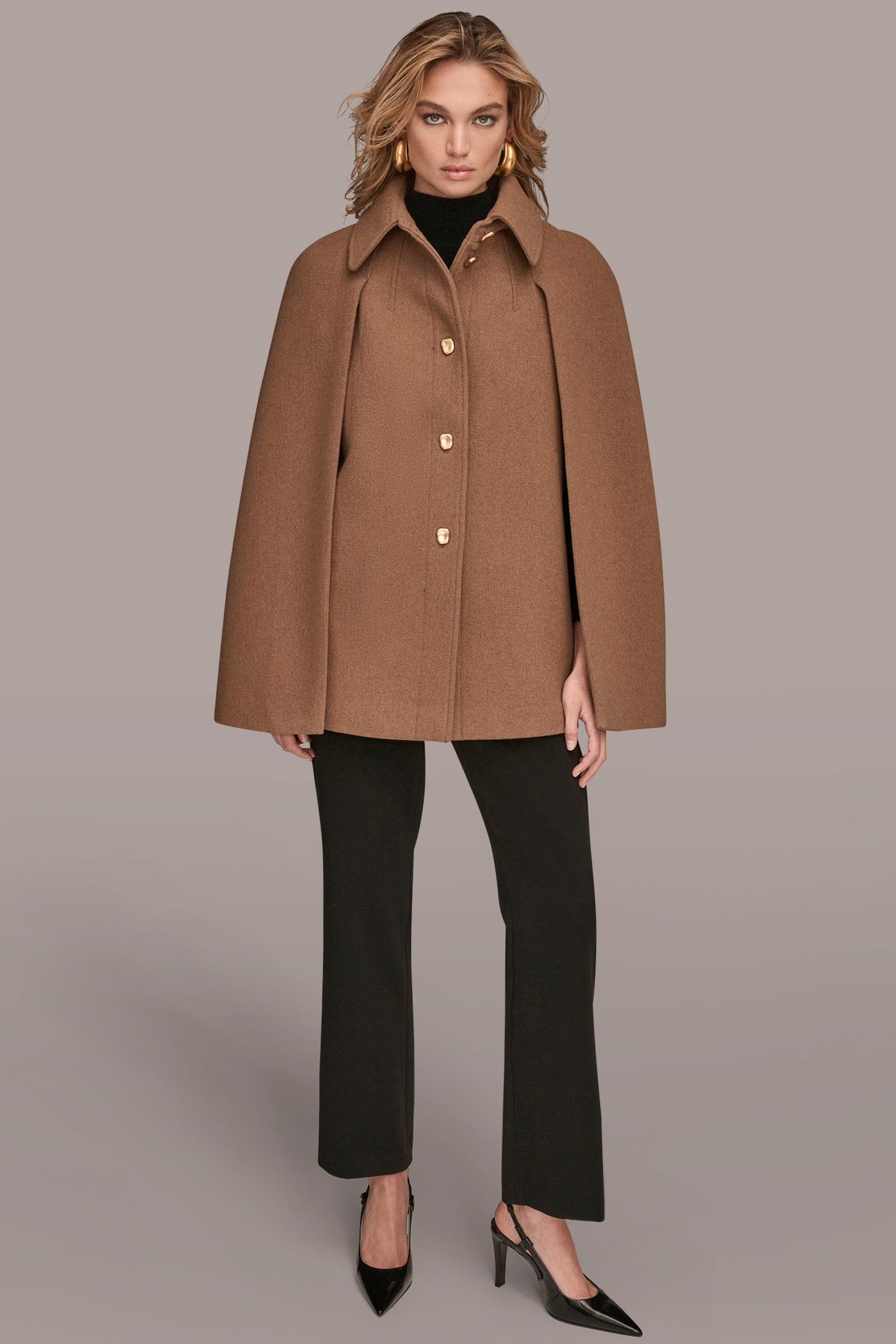 CAPE COAT VIEW 7 | Coats & Jackets