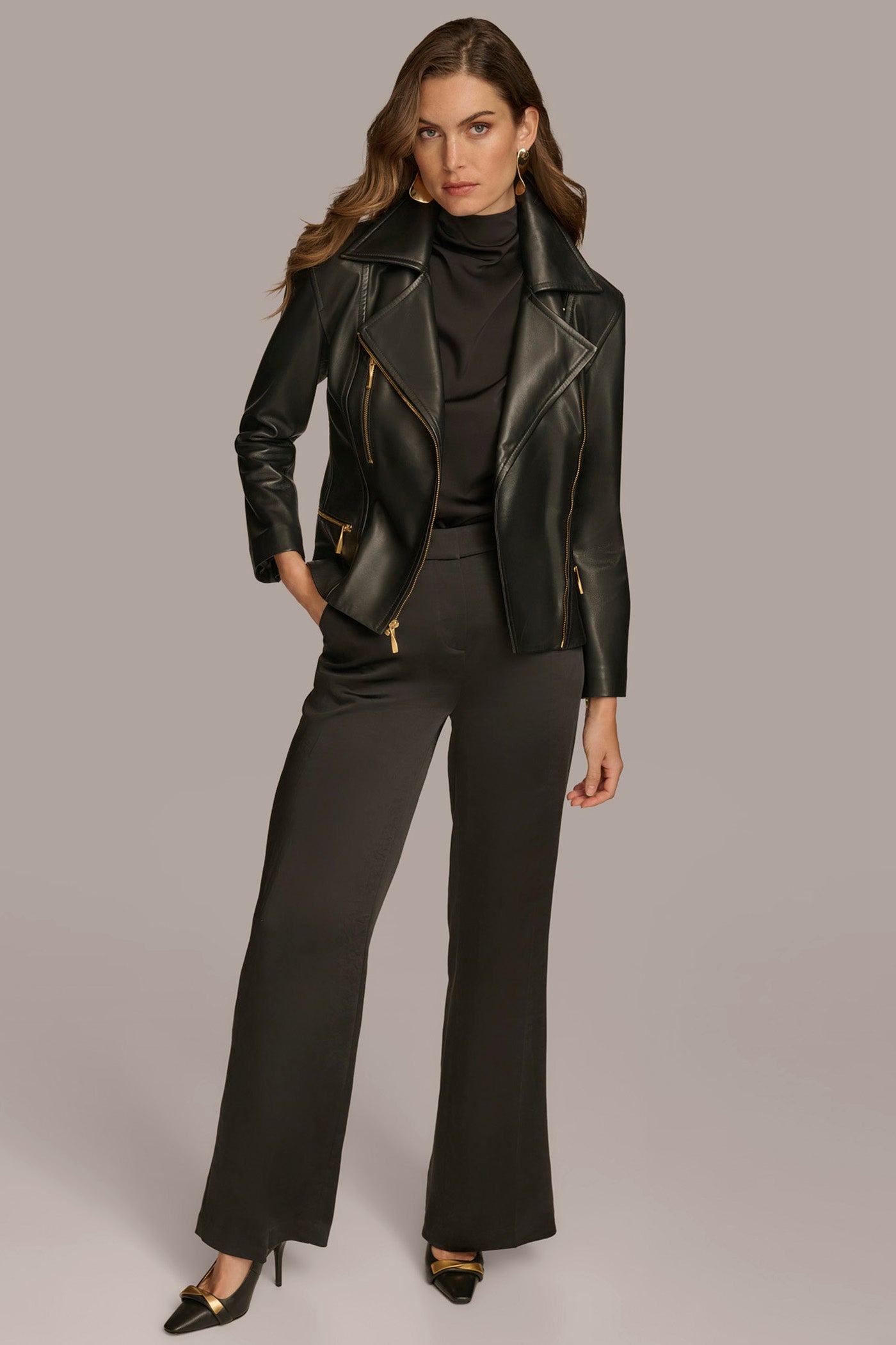 LEATHER JACKET VIEW 4 | Coats & Jackets