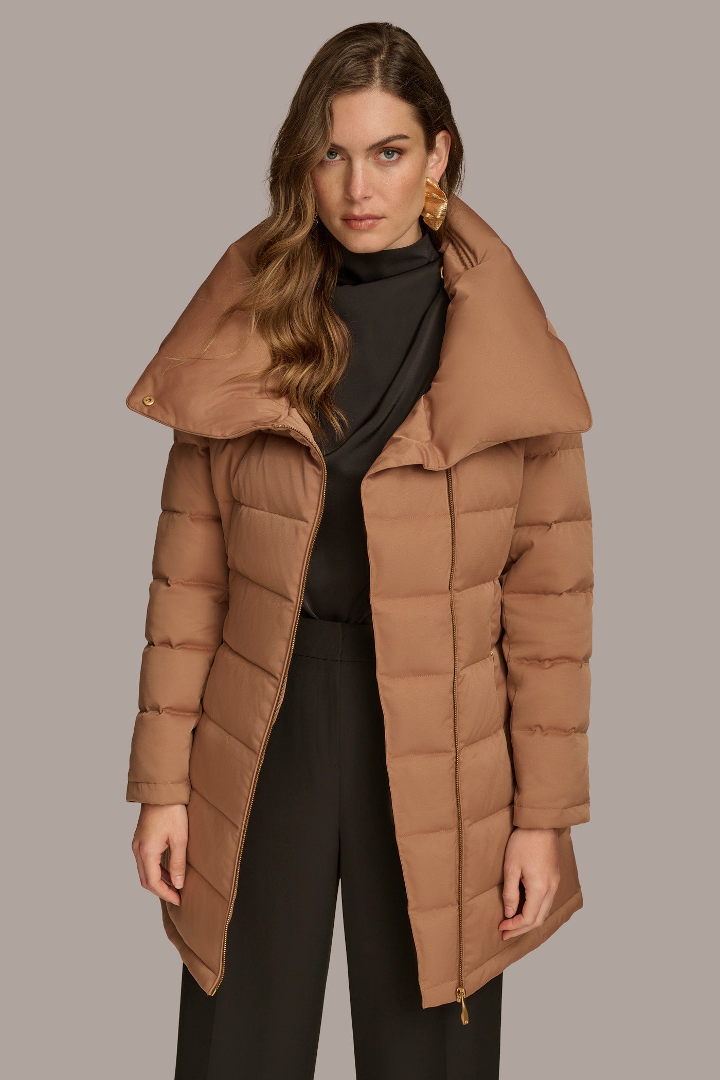 MIDI PUFFER VIEW 5 | Coats & Jackets