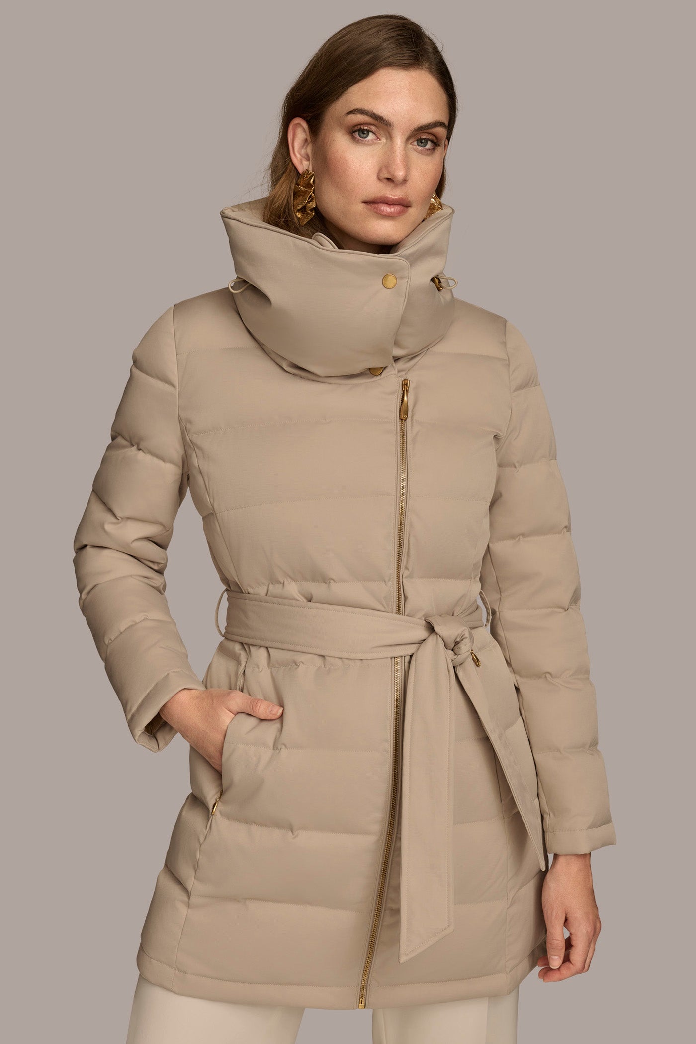 MIDI PUFFER VIEW 3 | Coats & Jackets