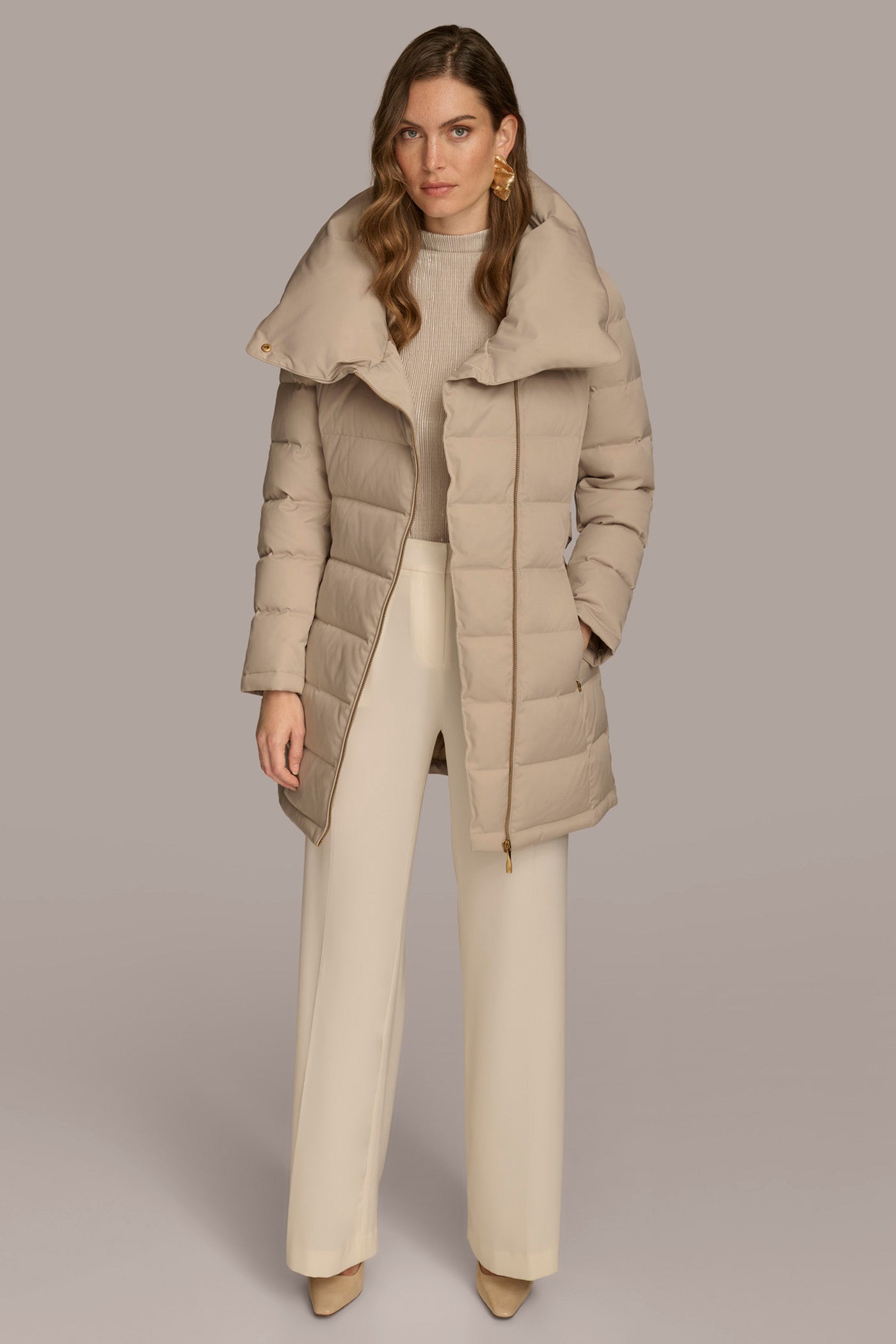 MIDI PUFFER VIEW 6 | Coats & Jackets