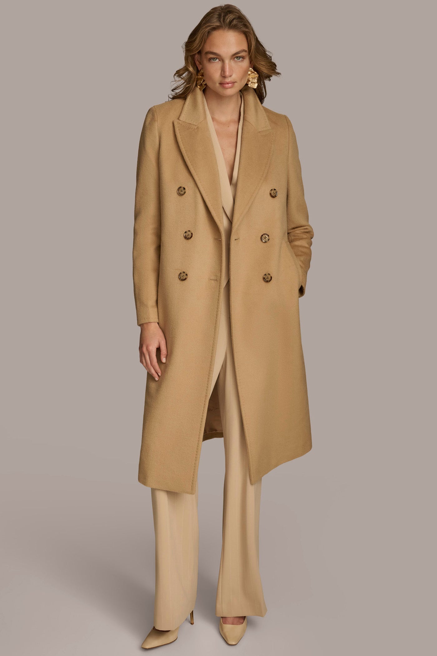 DOUBLE BREASTED COAT VIEW 5 | Coats & Jackets