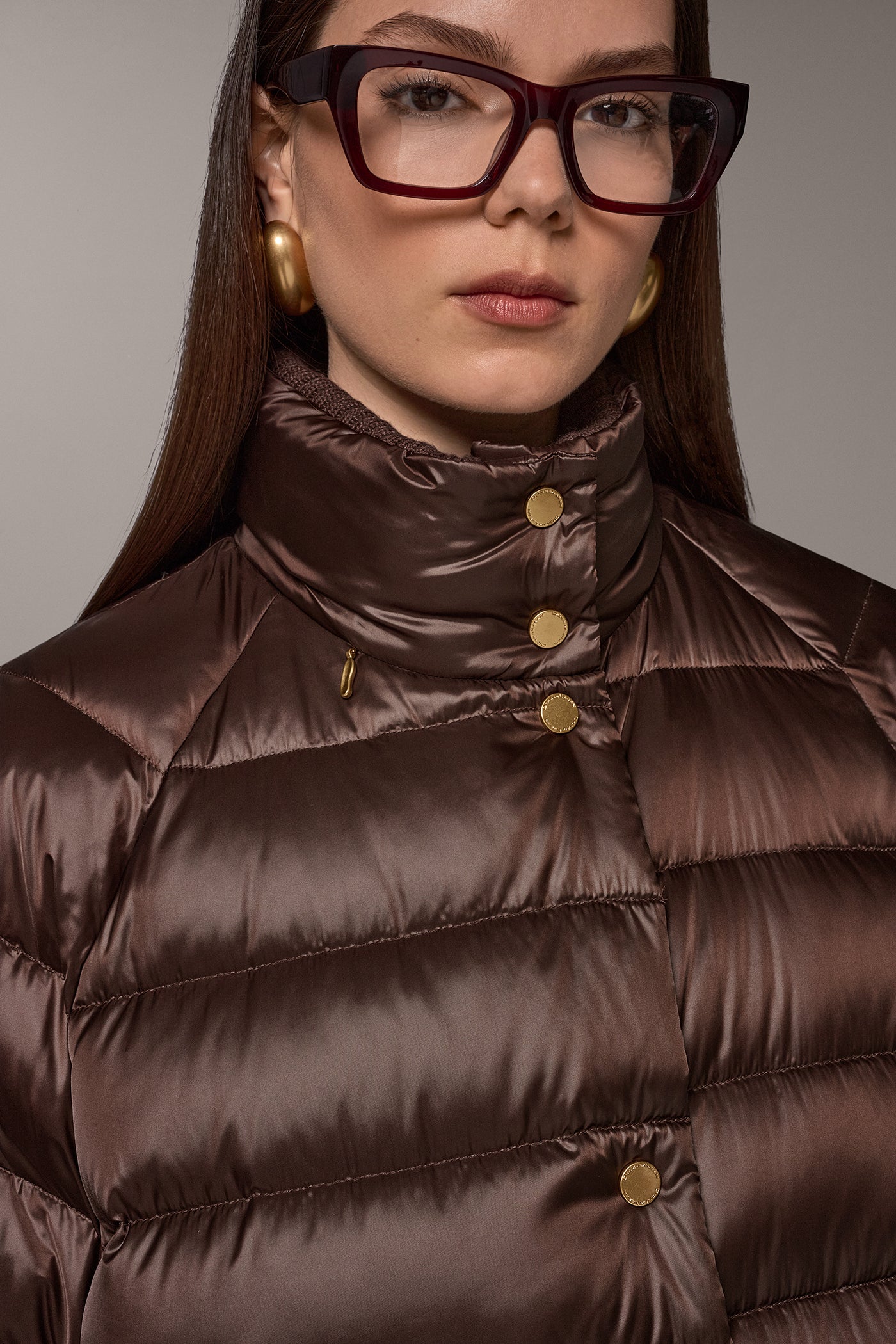 3/4 SLEEVE DOWN PUFFER CAPE VIEW 8