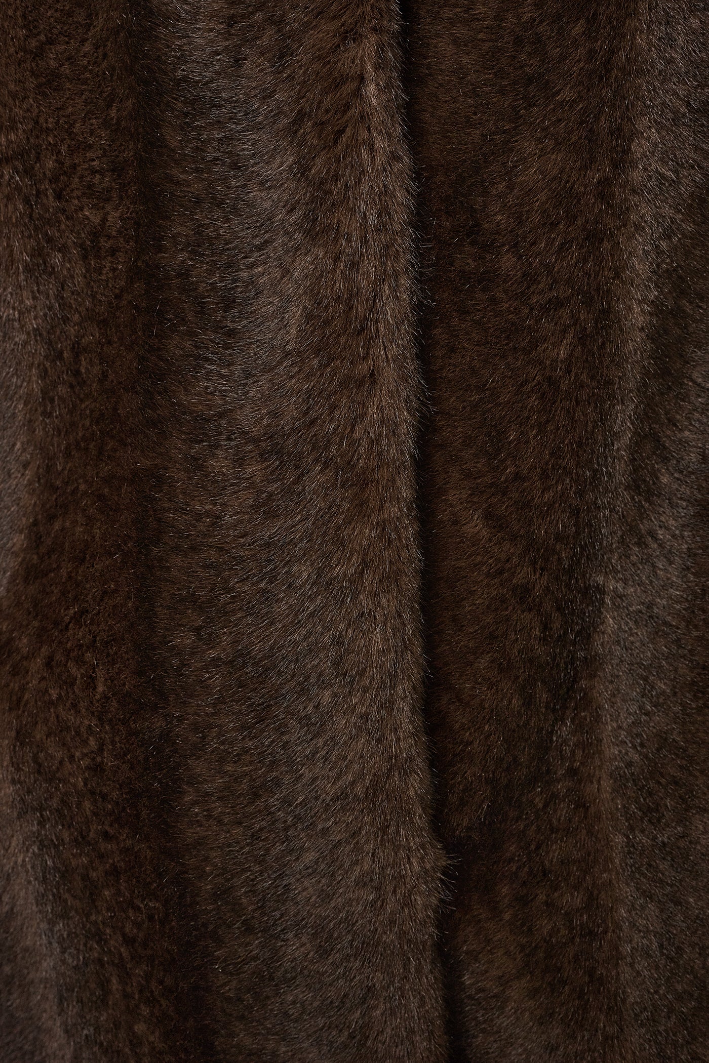SHORT LUXE FAUX FUR COAT VIEW 5