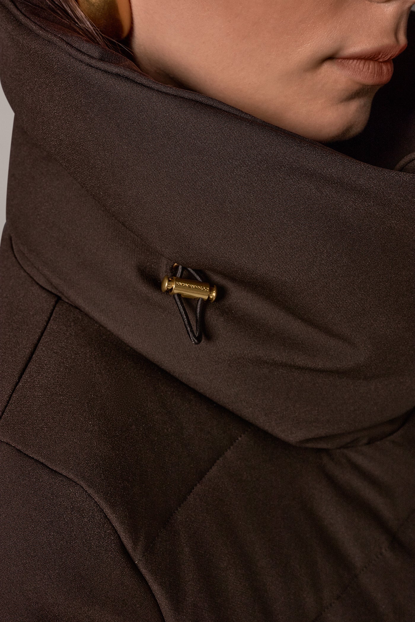 FUNNEL NECK PUFFER COAT VIEW 7