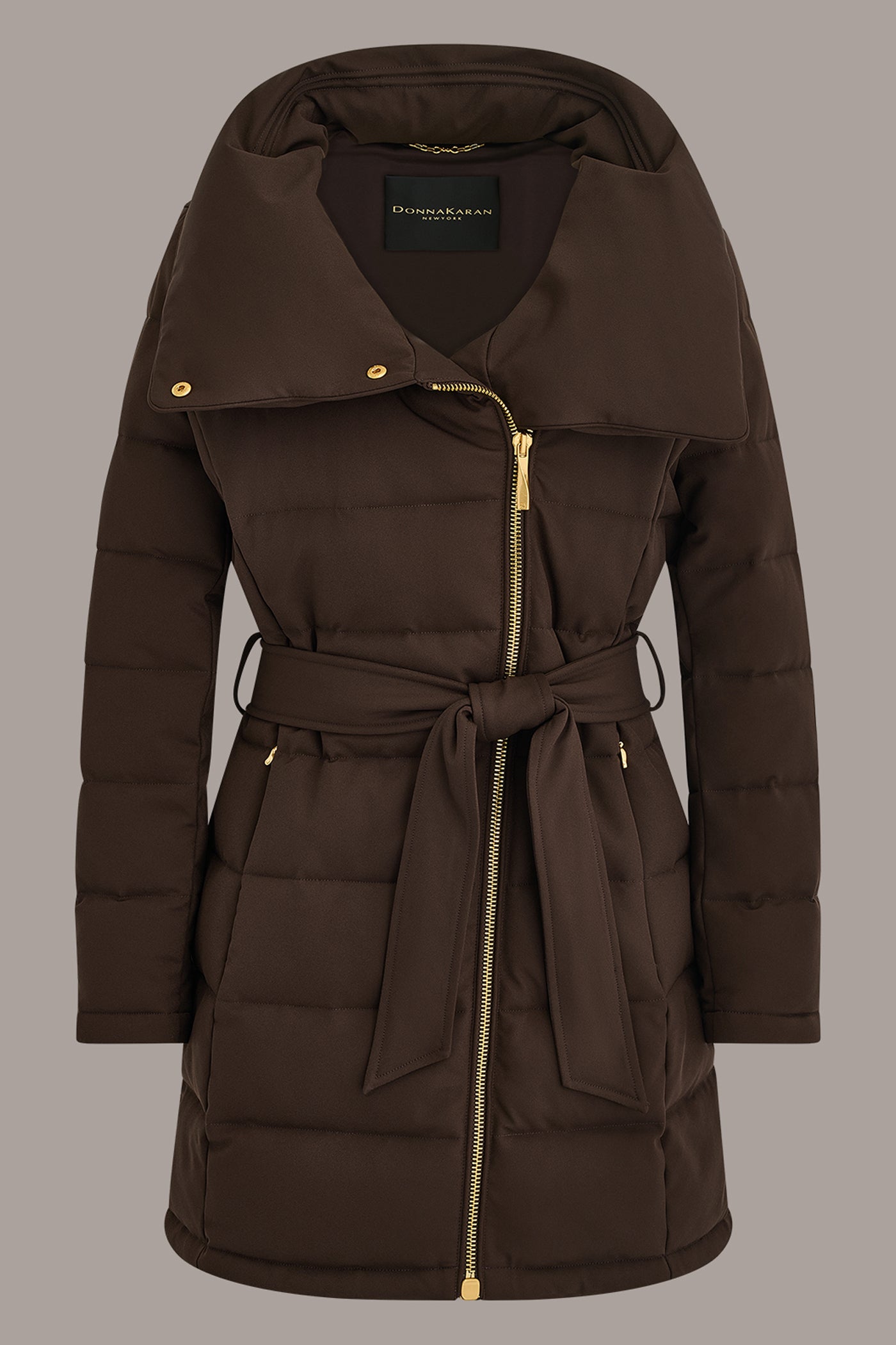 FUNNEL NECK PUFFER COAT VIEW 16