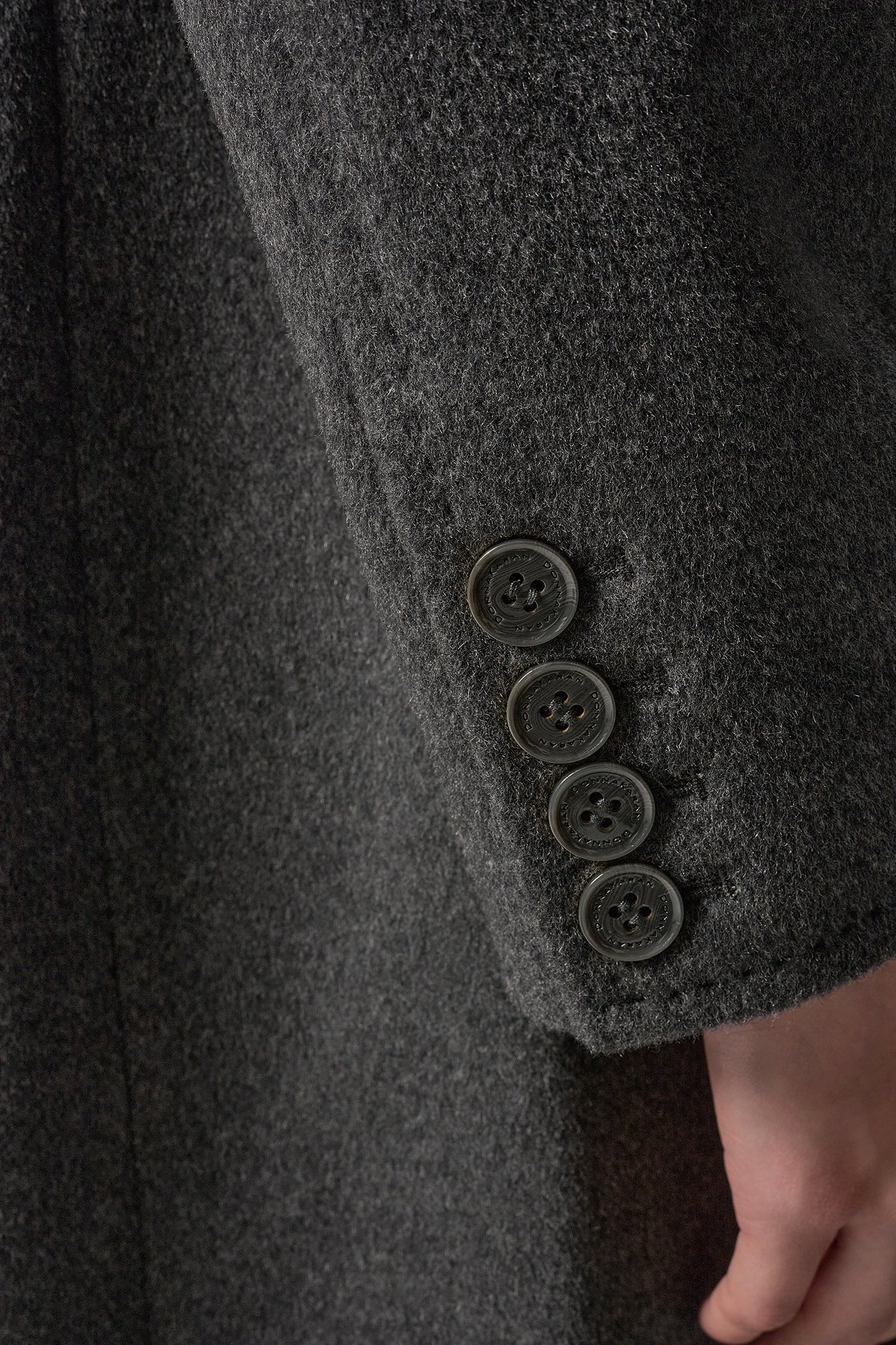 WOOL BLEND DOUBLE-BREASTED COAT VIEW 10