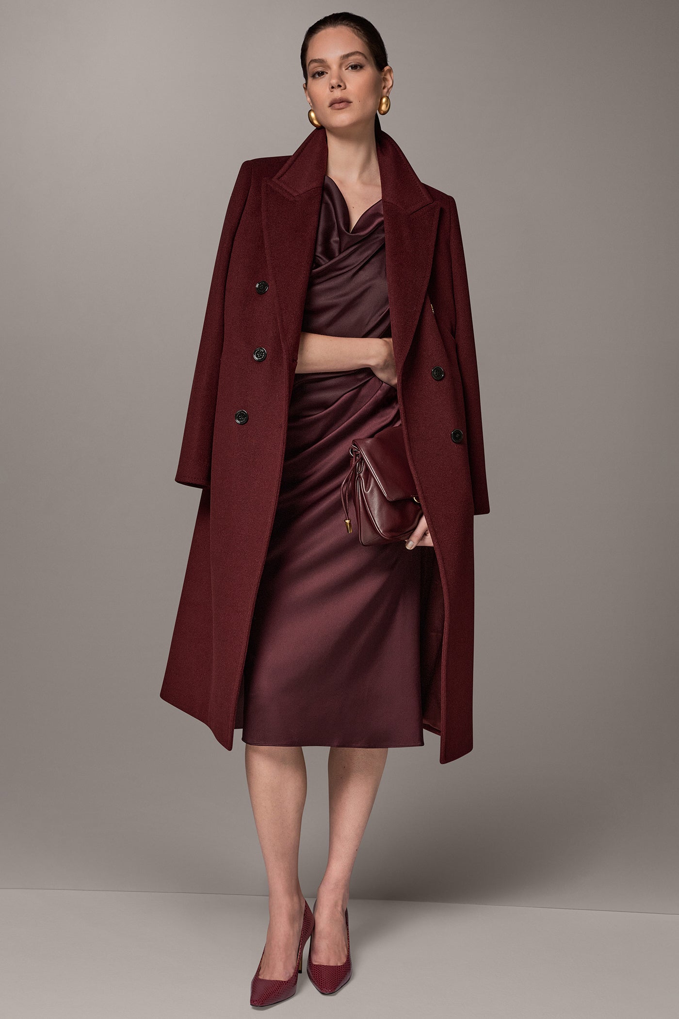 WOOL BLEND DOUBLE-BREASTED COAT VIEW 7