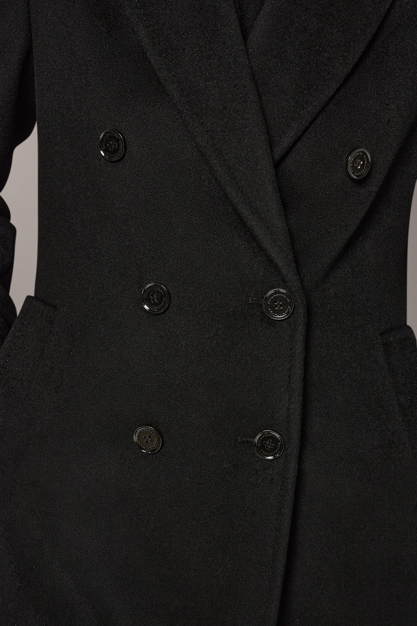 WOOL BLEND DOUBLE-BREASTED COAT VIEW 5