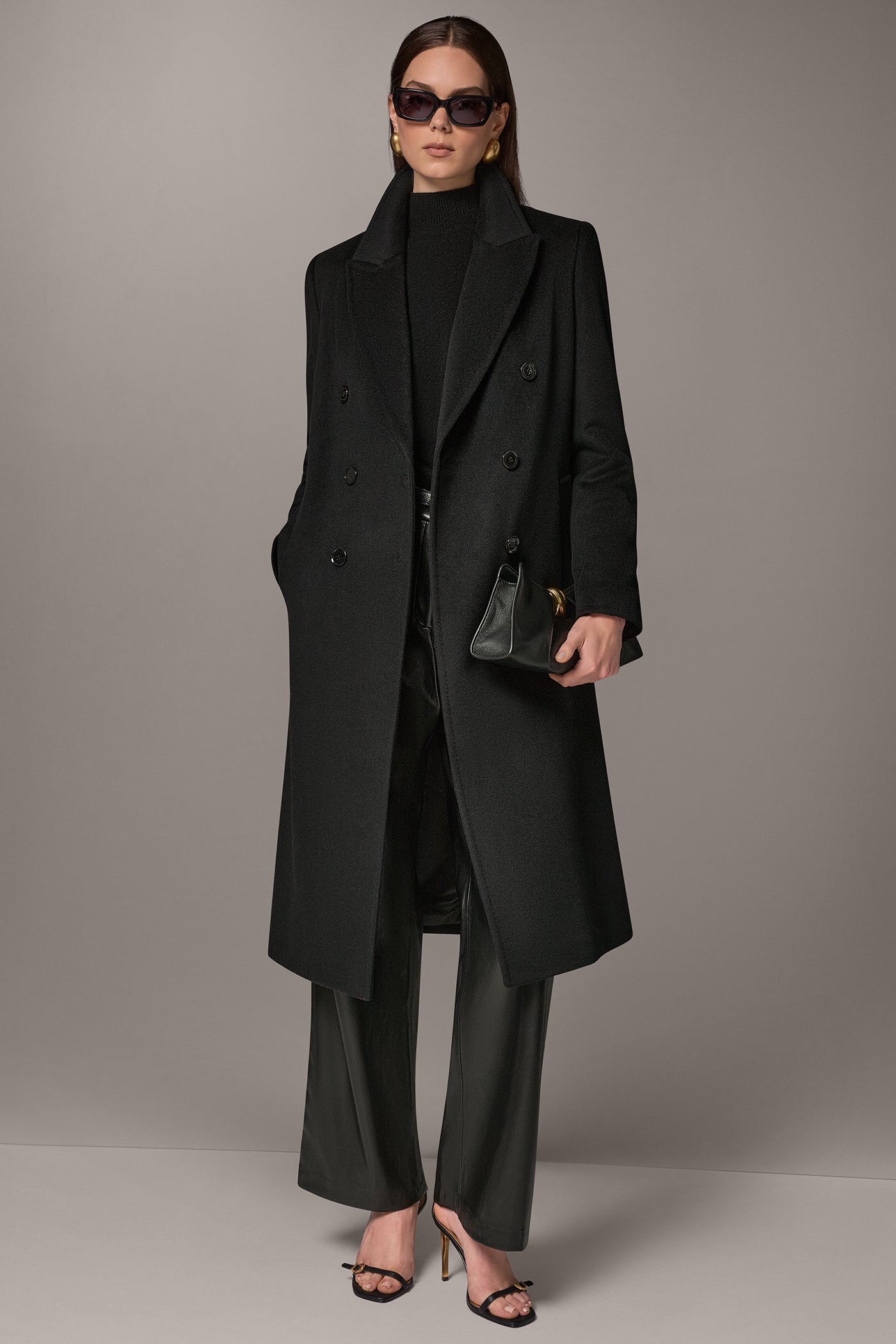 WOOL BLEND DOUBLE-BREASTED COAT VIEW 8