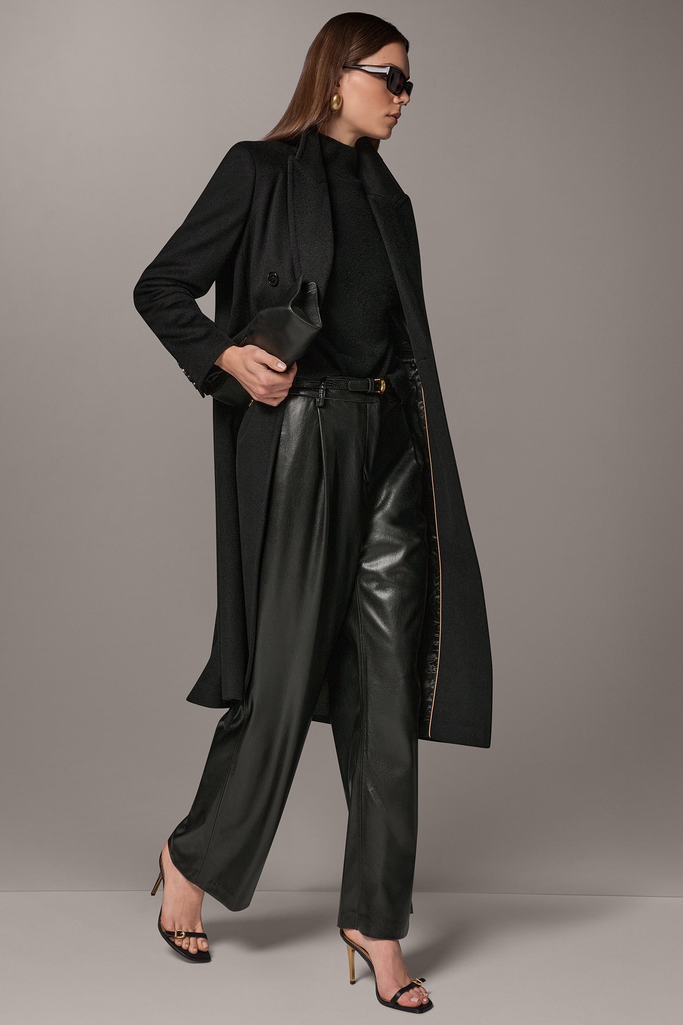 WOOL BLEND DOUBLE-BREASTED COAT VIEW 6