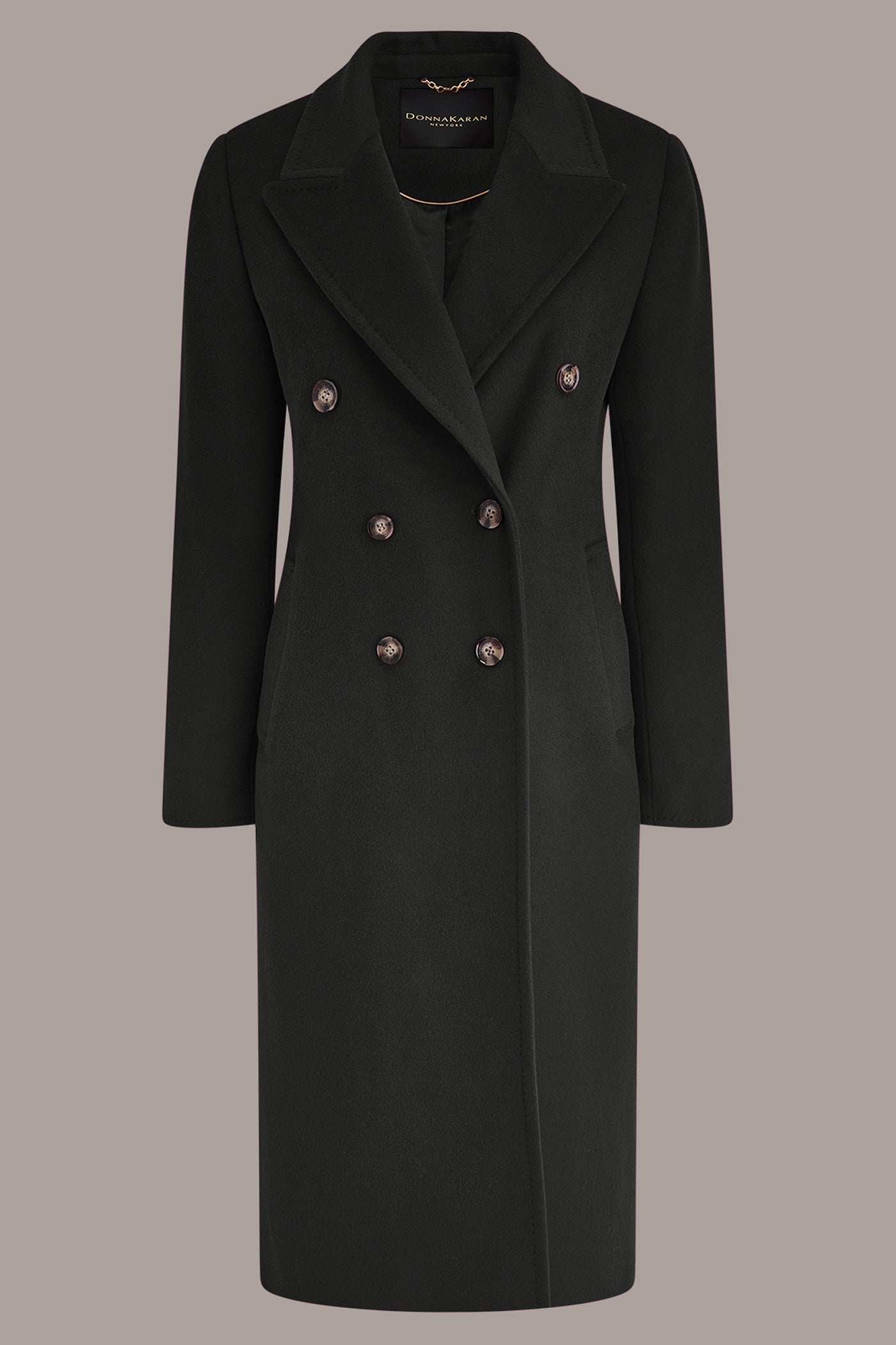 WOOL BLEND DOUBLE-BREASTED COAT VIEW 12