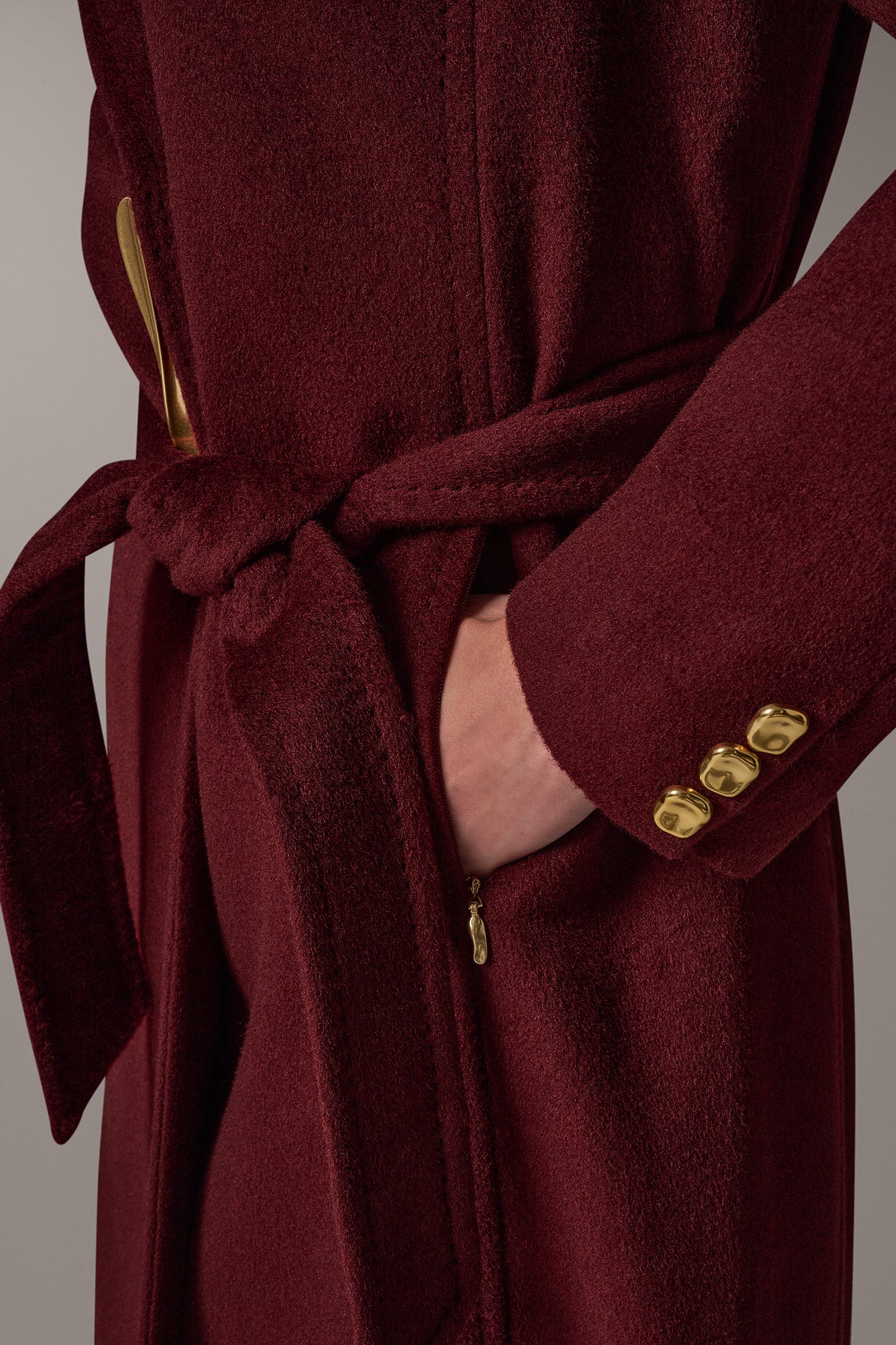 WOOL BLEND WALKER WRAP COAT VIEW 8