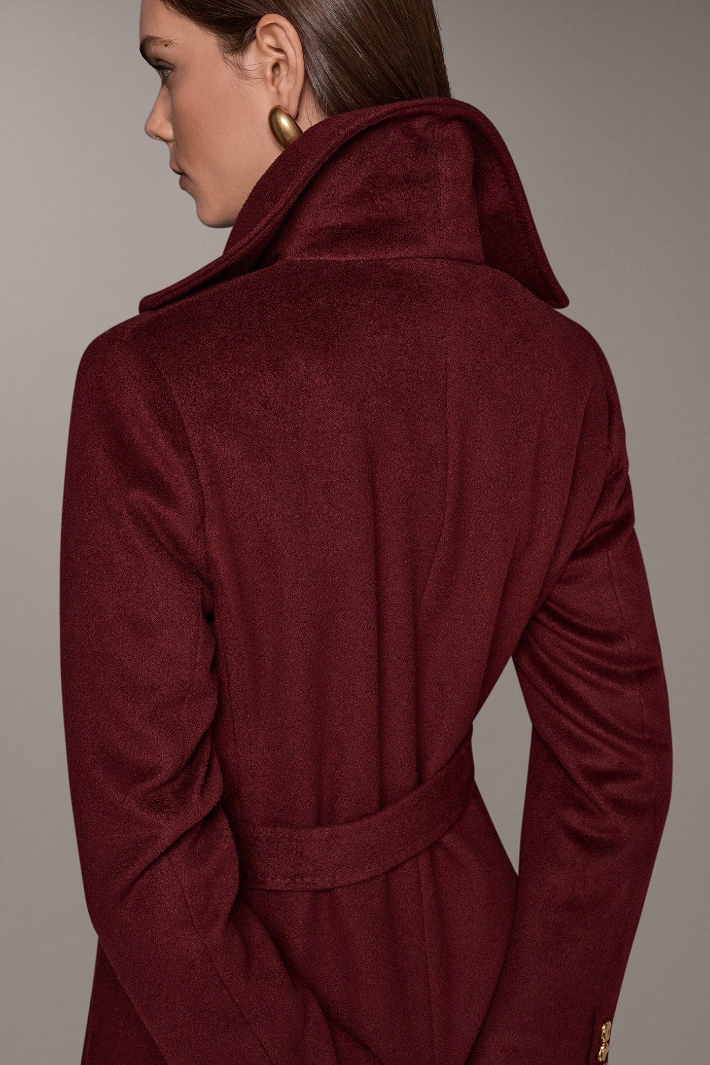 WOOL BLEND WALKER WRAP COAT VIEW 9