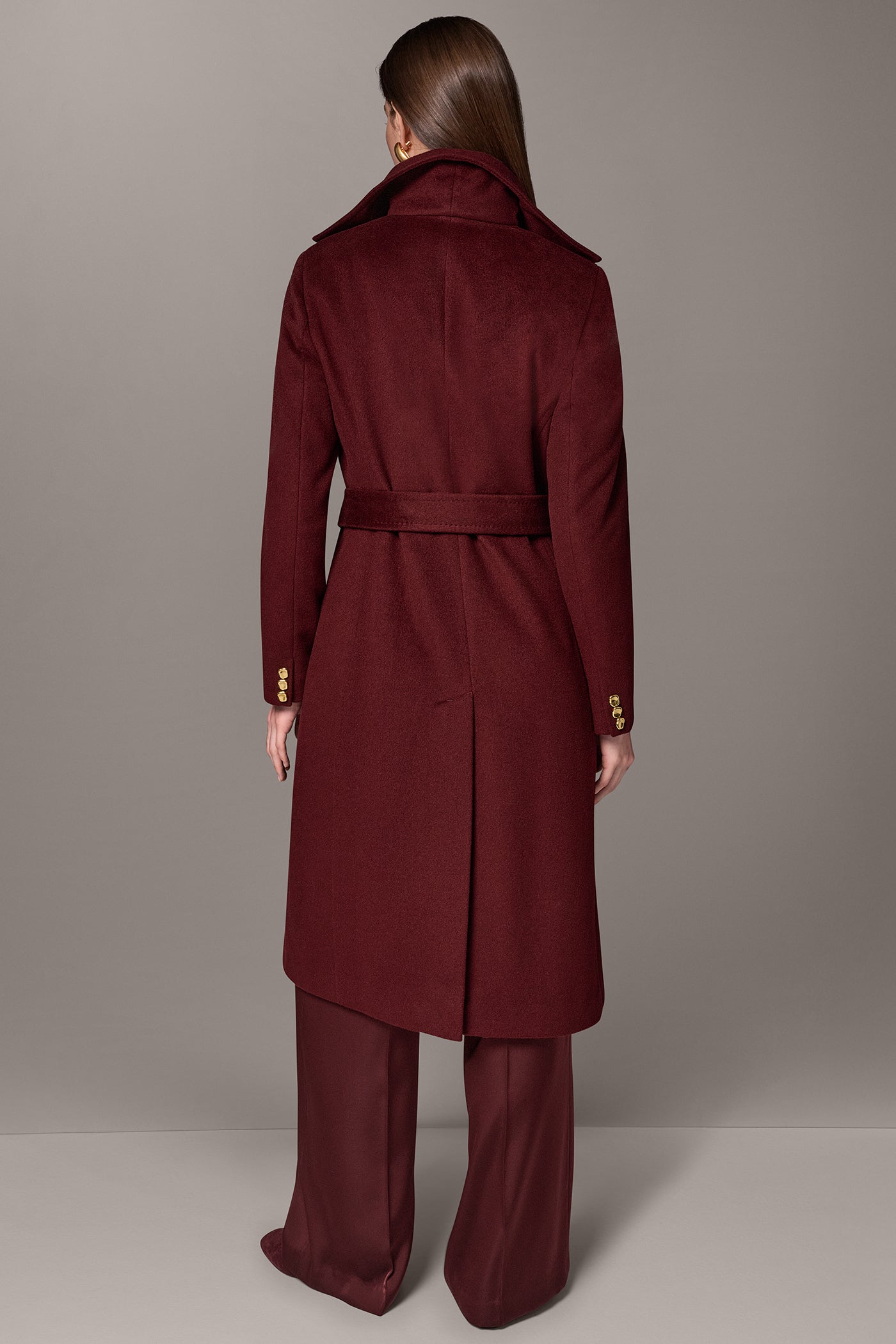 WOOL BLEND WALKER WRAP COAT VIEW 3
