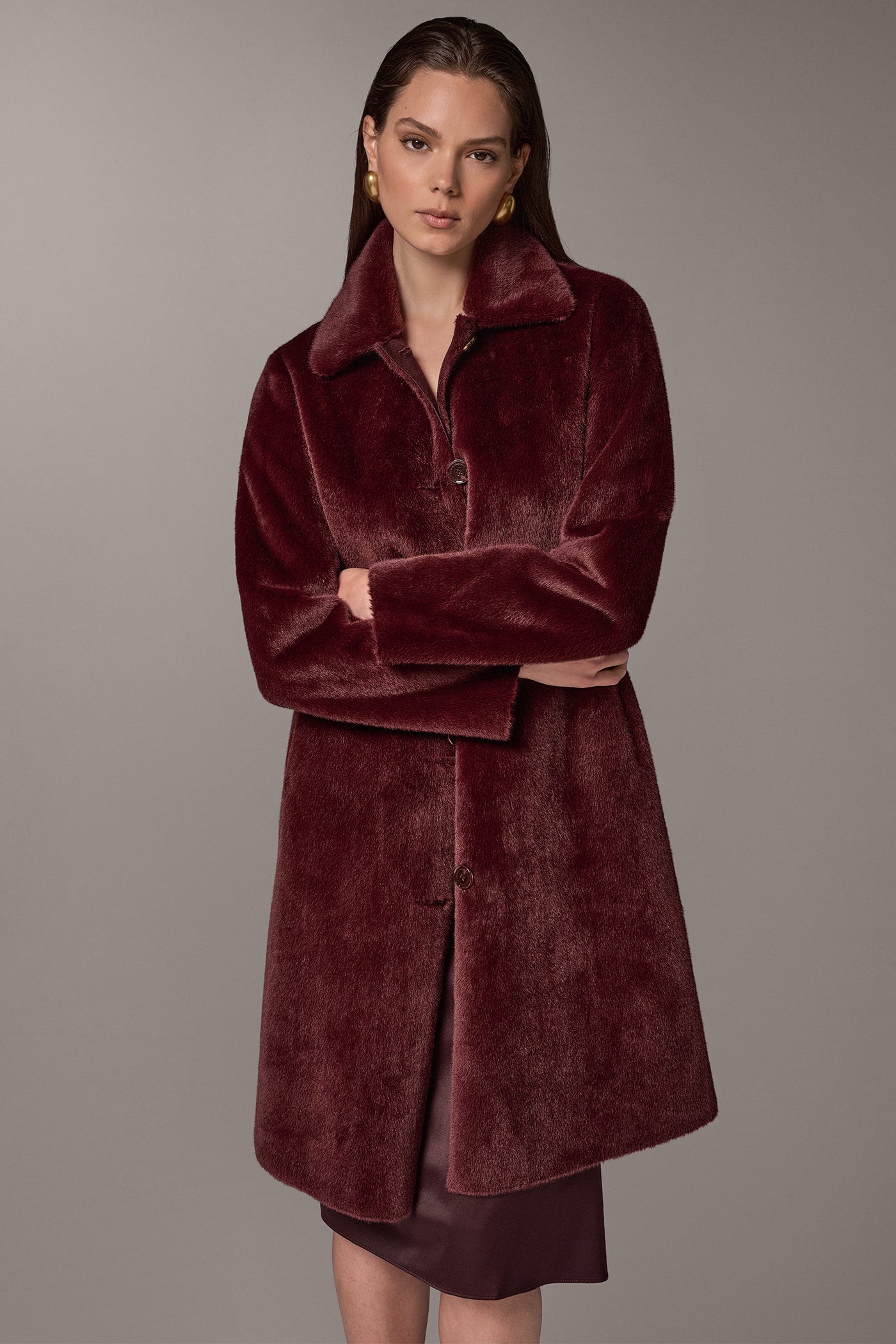 FAUX FUR COAT VIEW 9