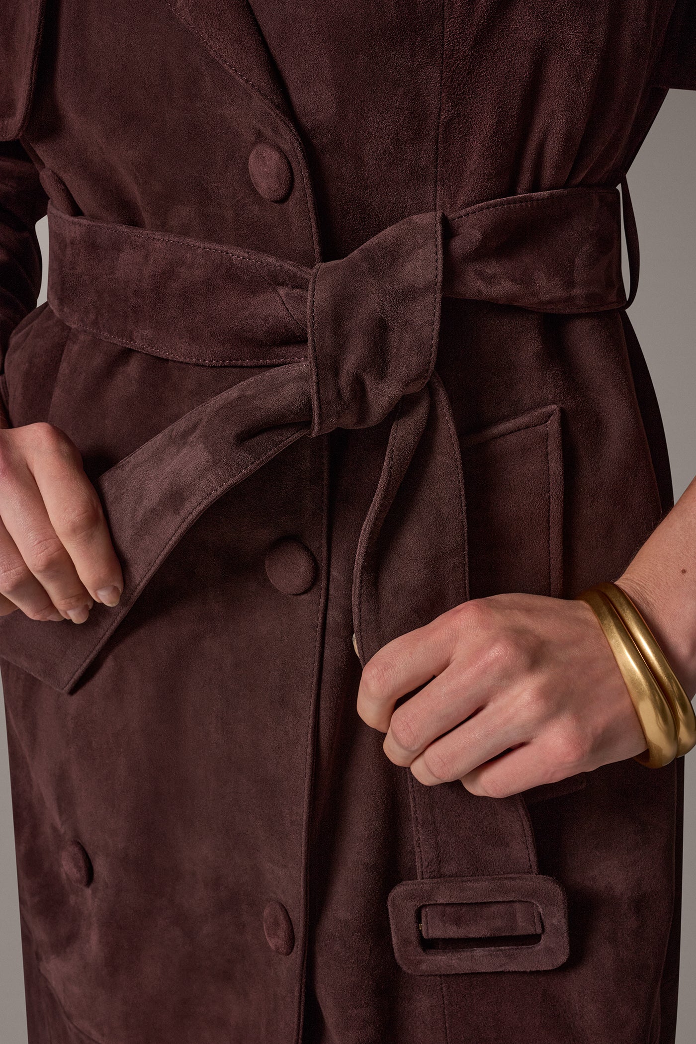 DOUBLE-BREASTED TRENCH COAT VIEW 7