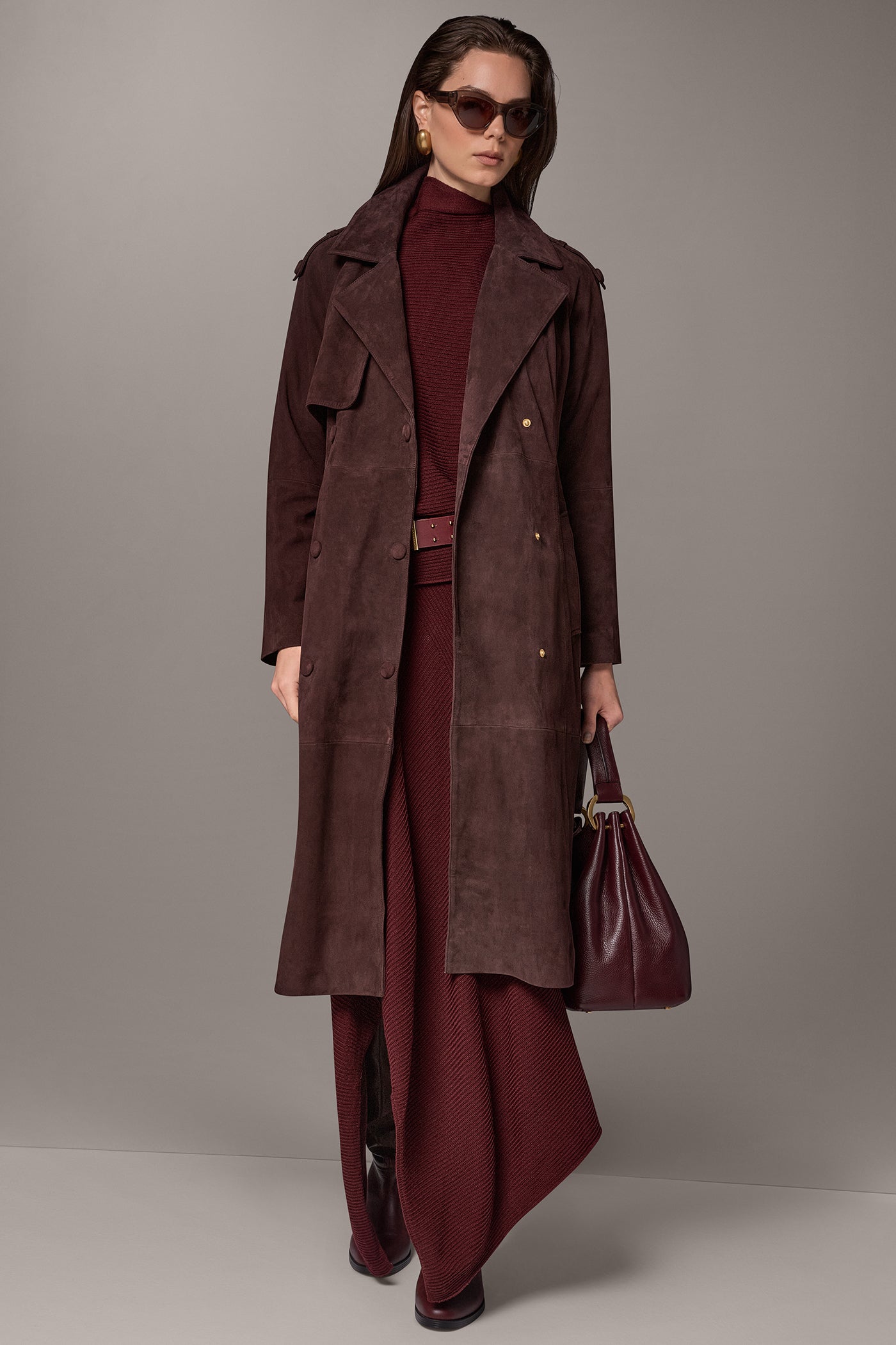 DOUBLE-BREASTED TRENCH COAT VIEW 10