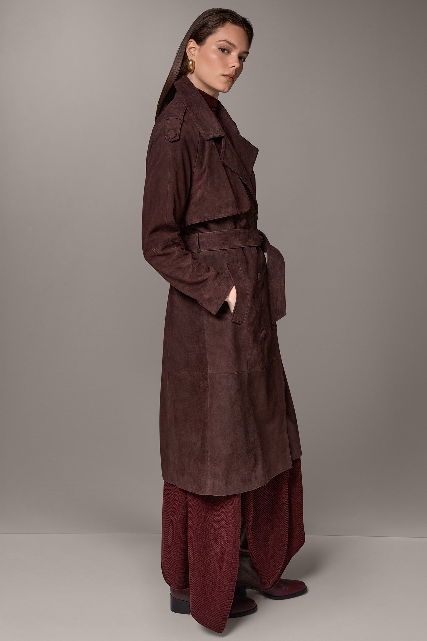 DOUBLE-BREASTED TRENCH COAT VIEW 5