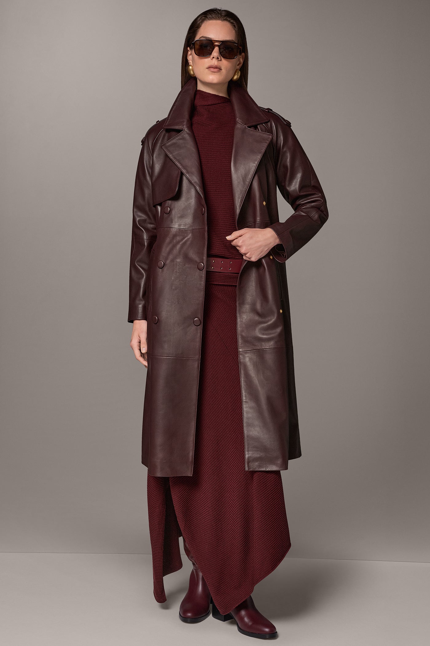 DOUBLE-BREASTED TRENCH COAT VIEW 10