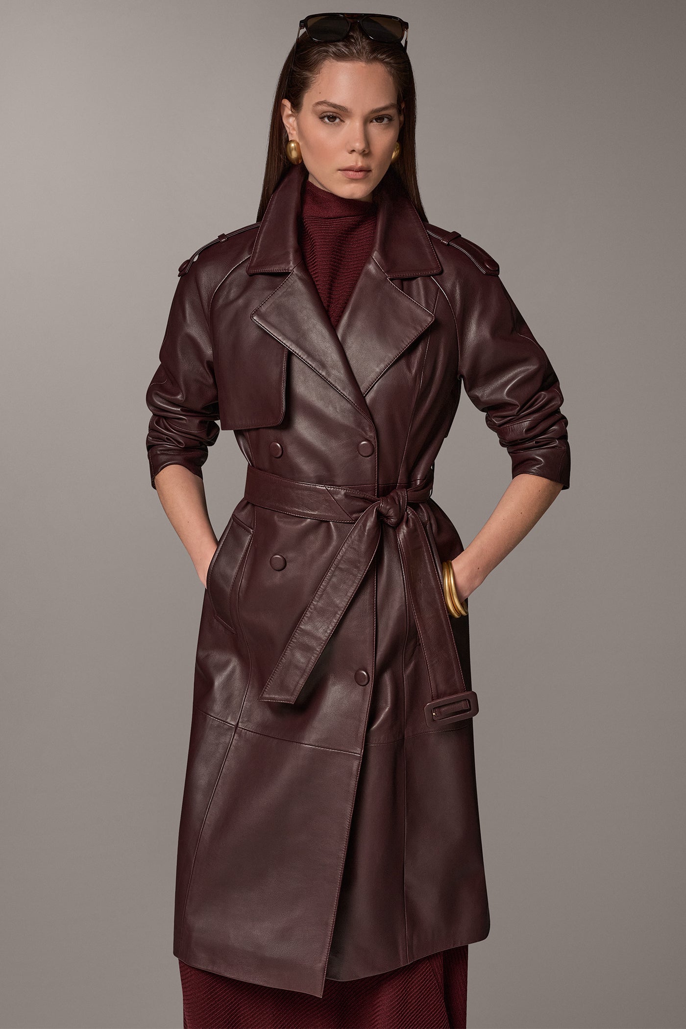 DOUBLE-BREASTED TRENCH COAT VIEW 8