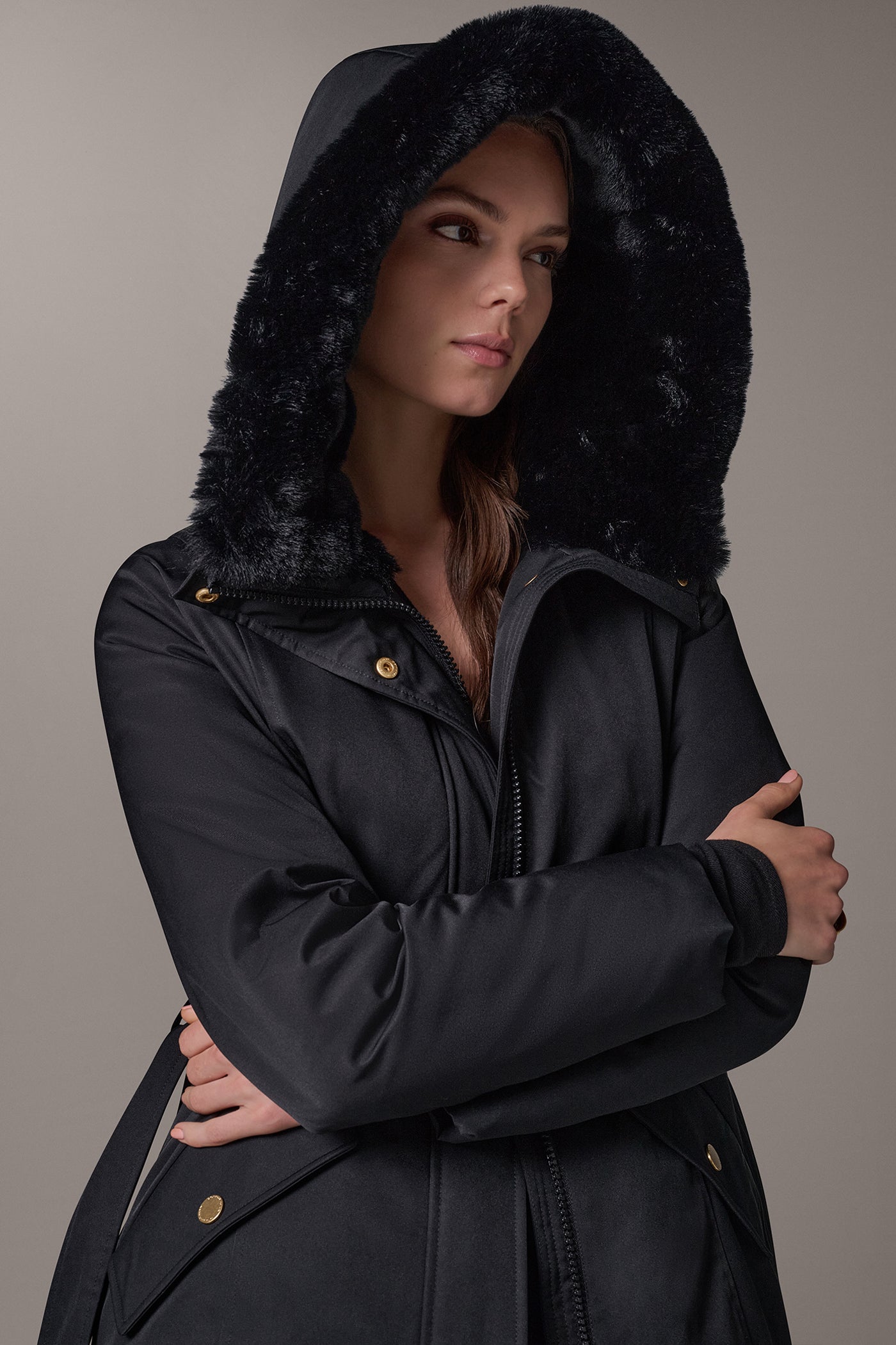 ASYMMETRIC DOWN PUFFER JACKET VIEW 5