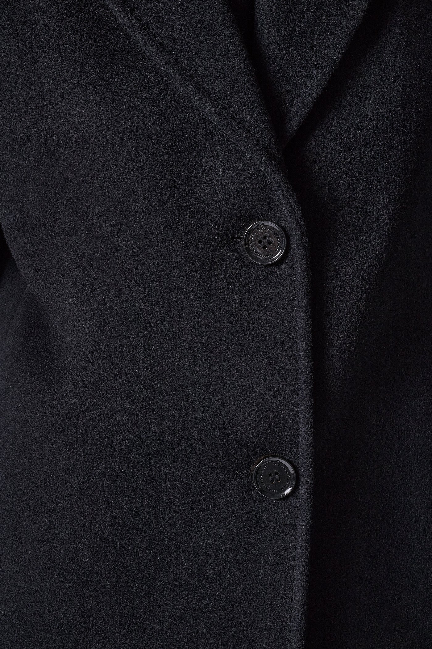 TWO BUTTON REEFER COAT VIEW 8