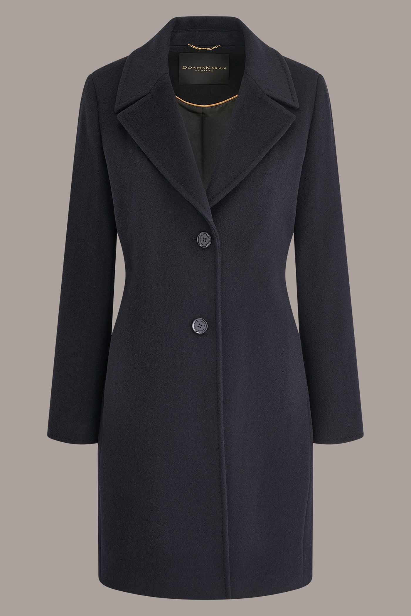 TWO BUTTON REEFER COAT VIEW 9
