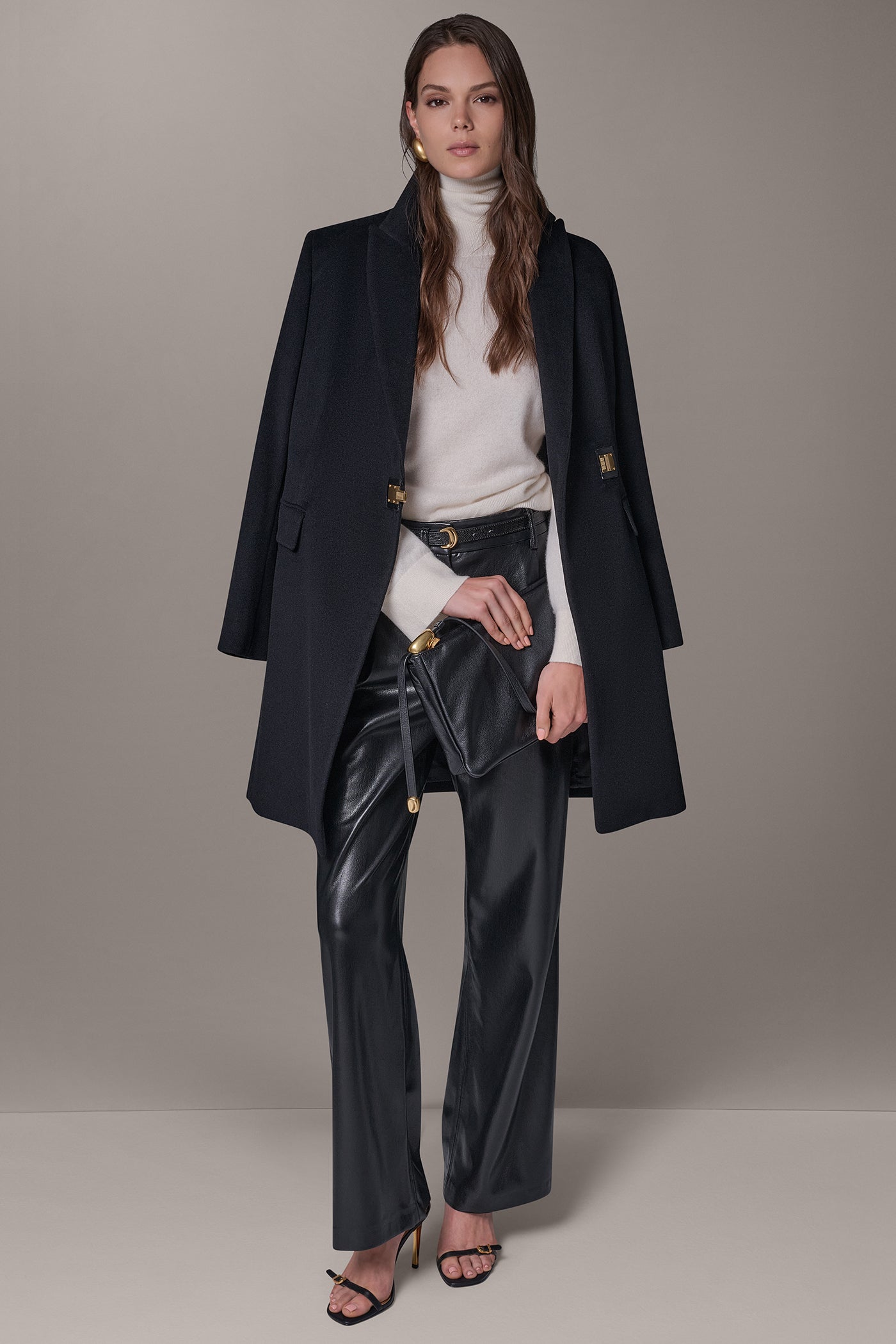 WOOL BLEND BUCKLE BLAZER COAT VIEW 10 | New Arrivals
