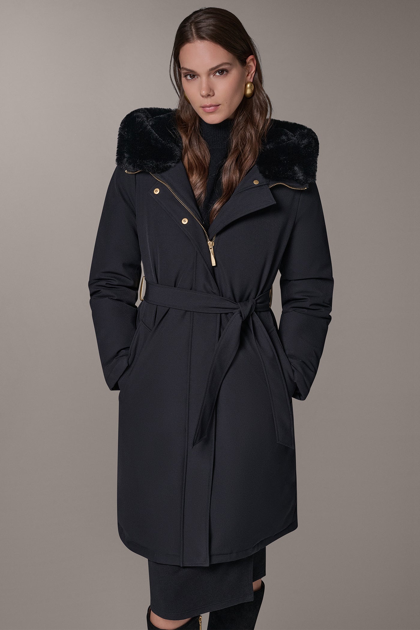 HOODED PARKA VIEW 1