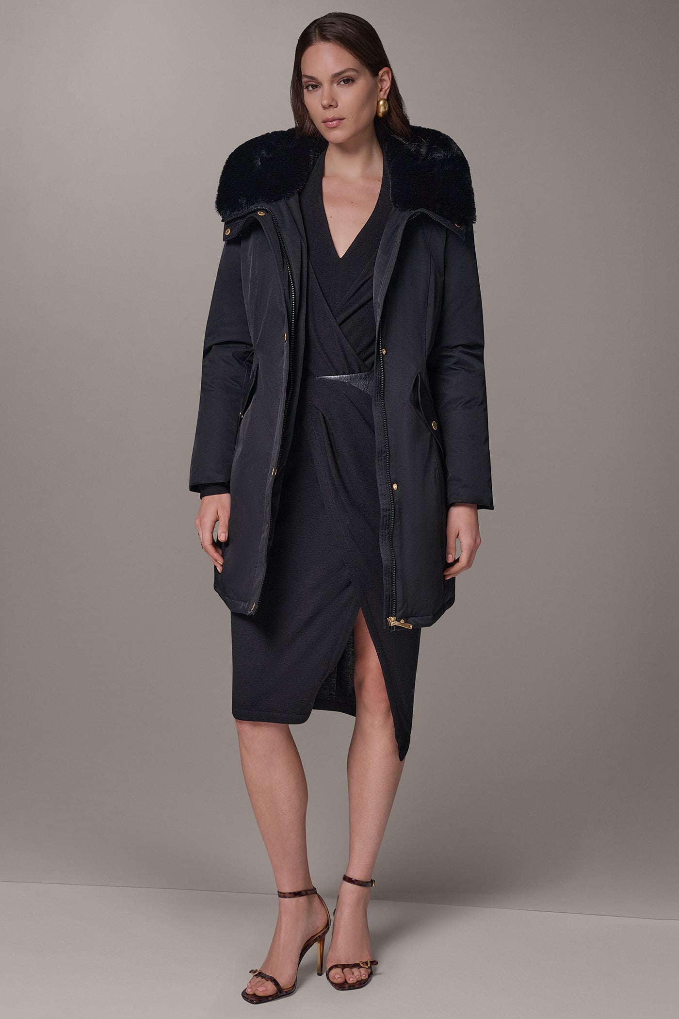 MODERN HOODED PARKA VIEW 10