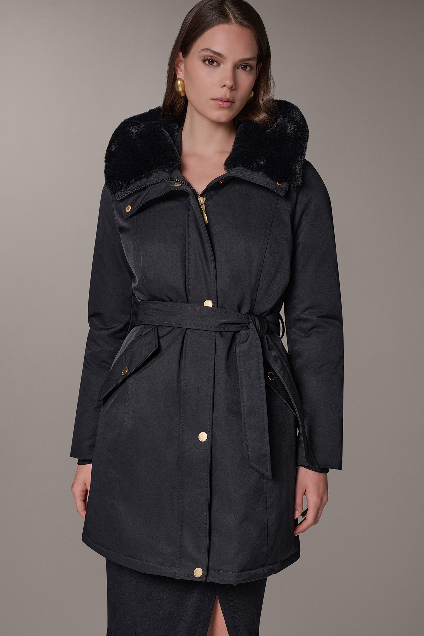 MODERN HOODED PARKA VIEW 7