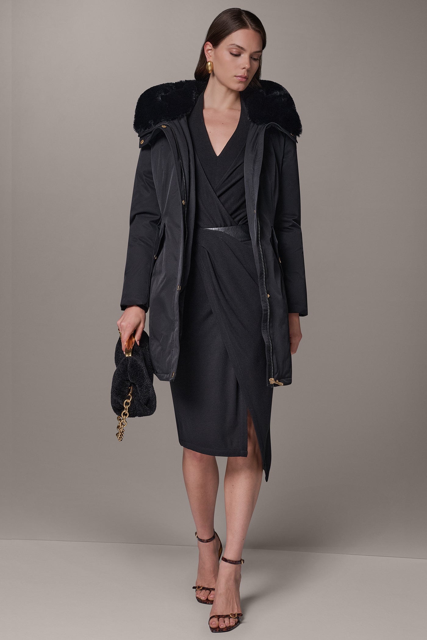 MODERN HOODED PARKA VIEW 4