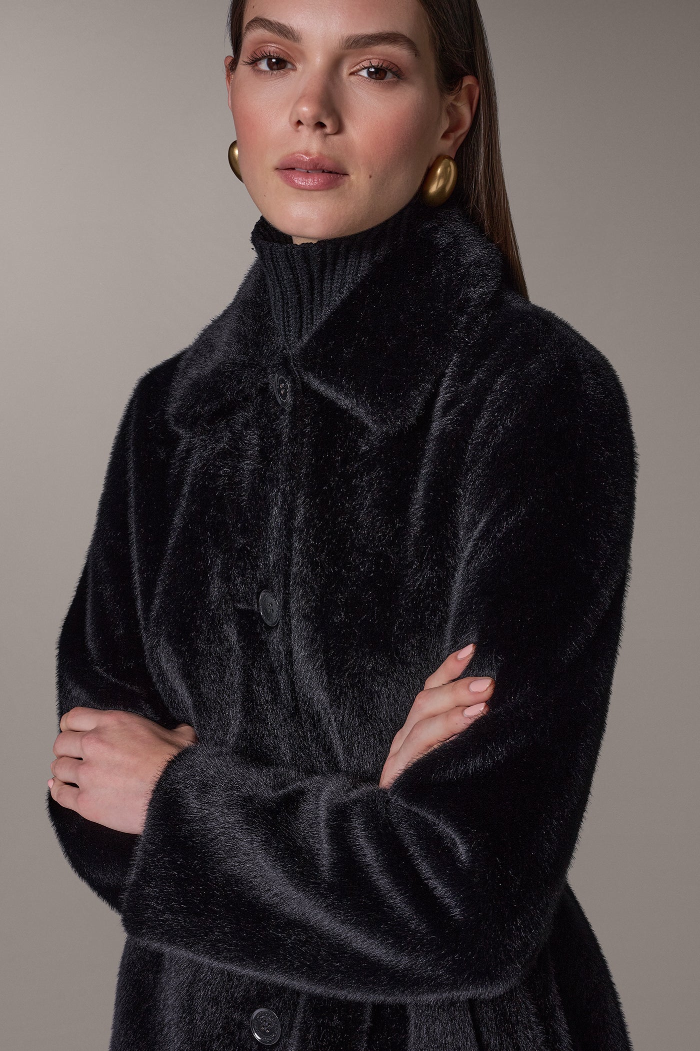 FAUX FUR COAT VIEW 2