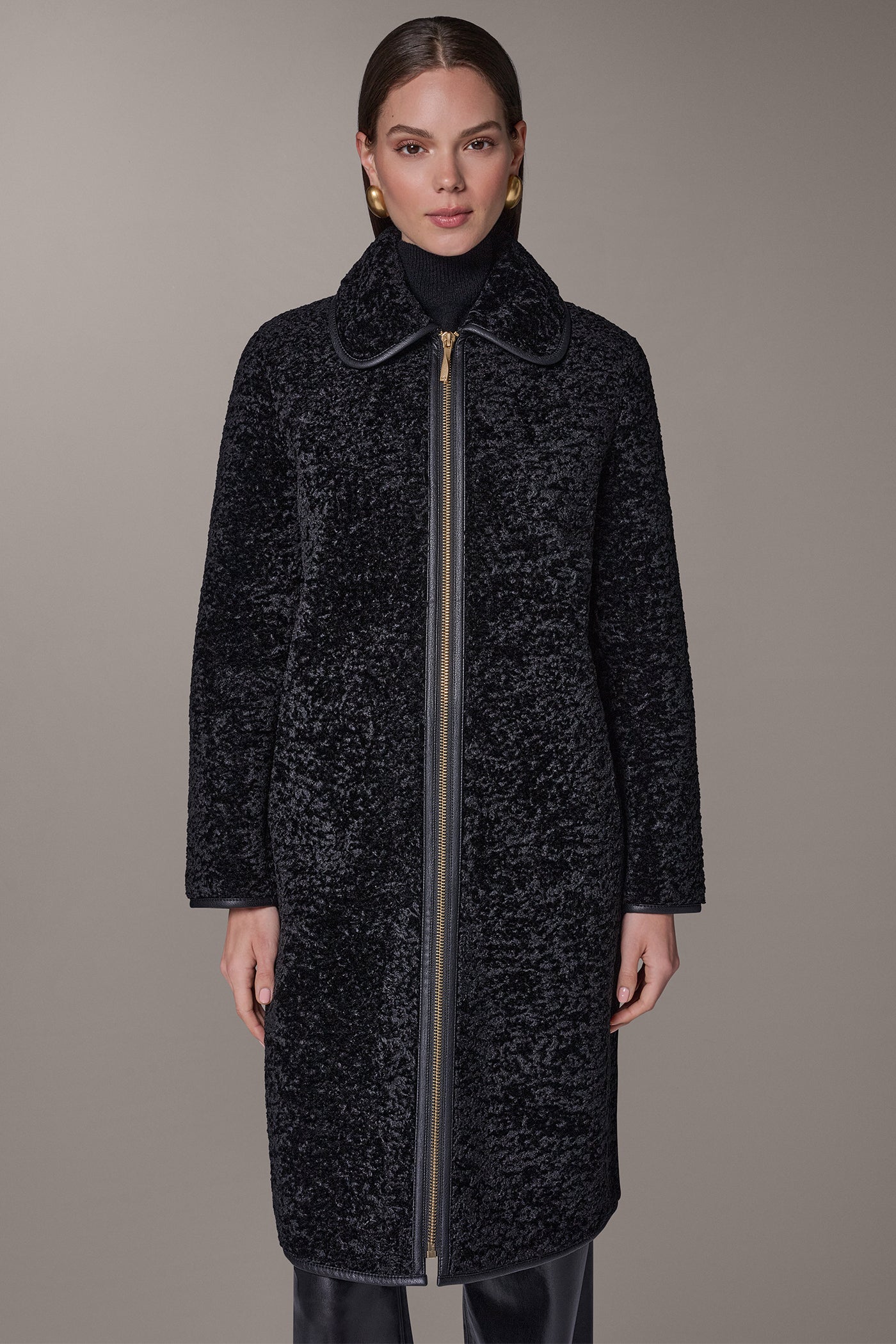 FAUX FUR WALKER COAT VIEW 2