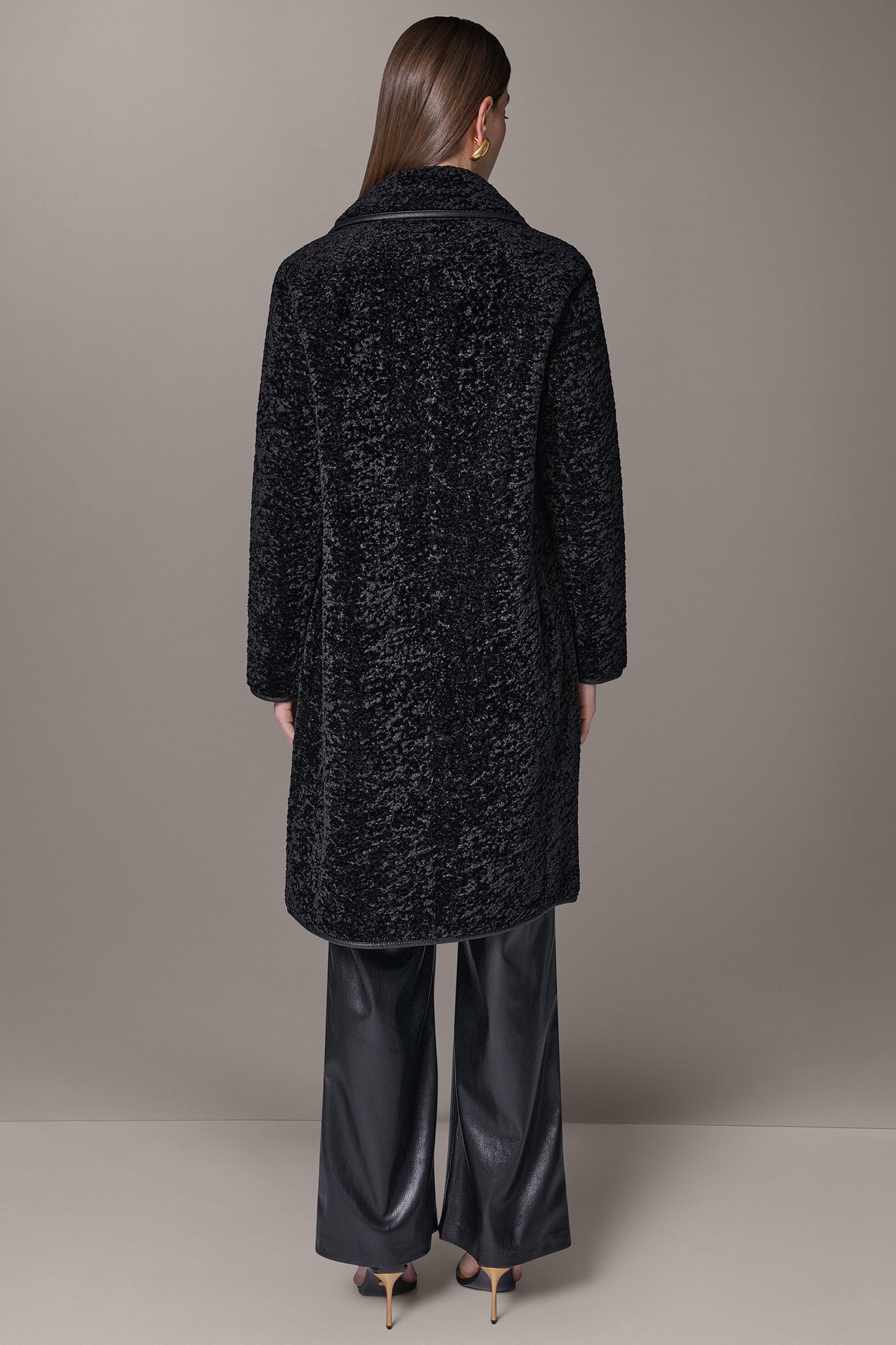 FAUX FUR WALKER COAT VIEW 3