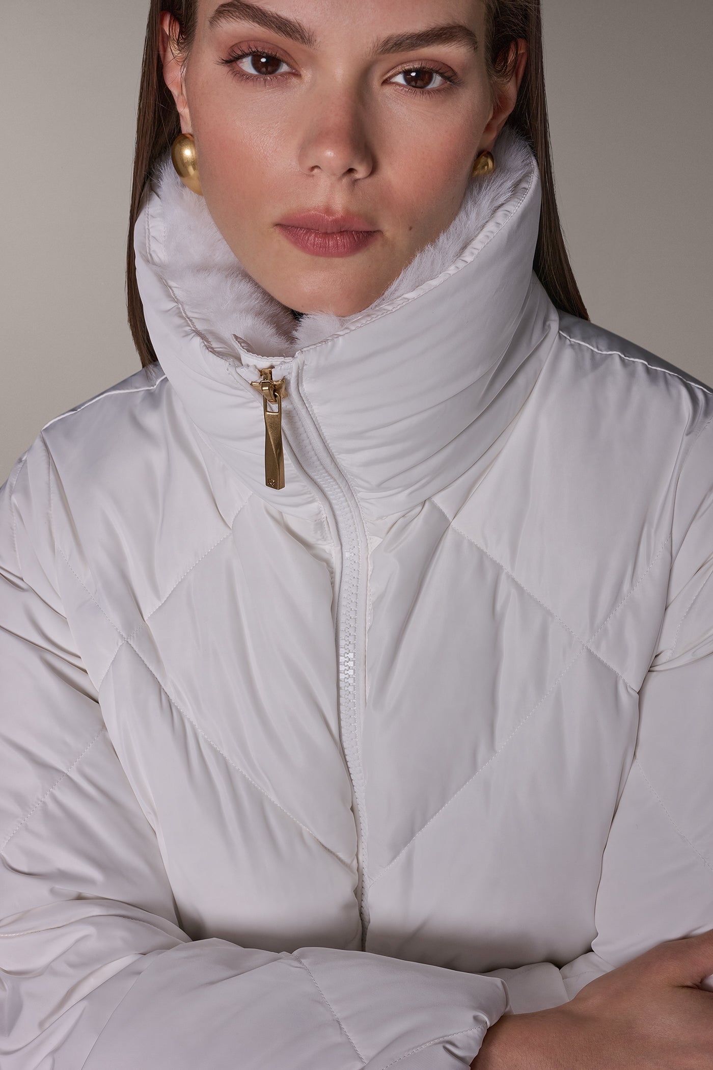 DIAMOND QUILT DOWN WALKER COAT VIEW 7