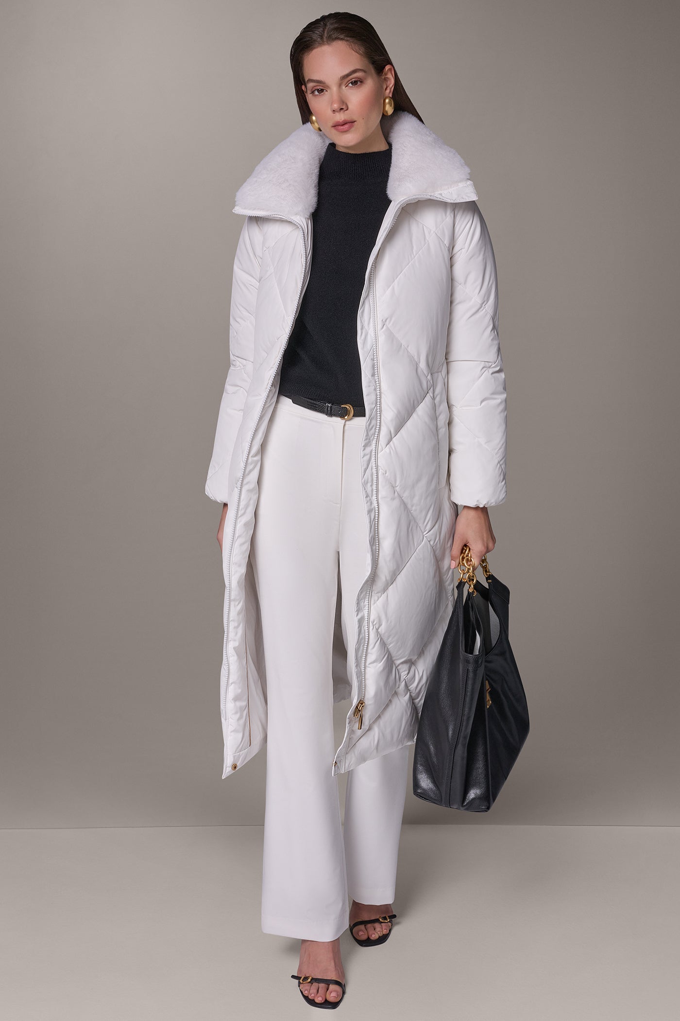 DIAMOND QUILT DOWN WALKER COAT VIEW 4