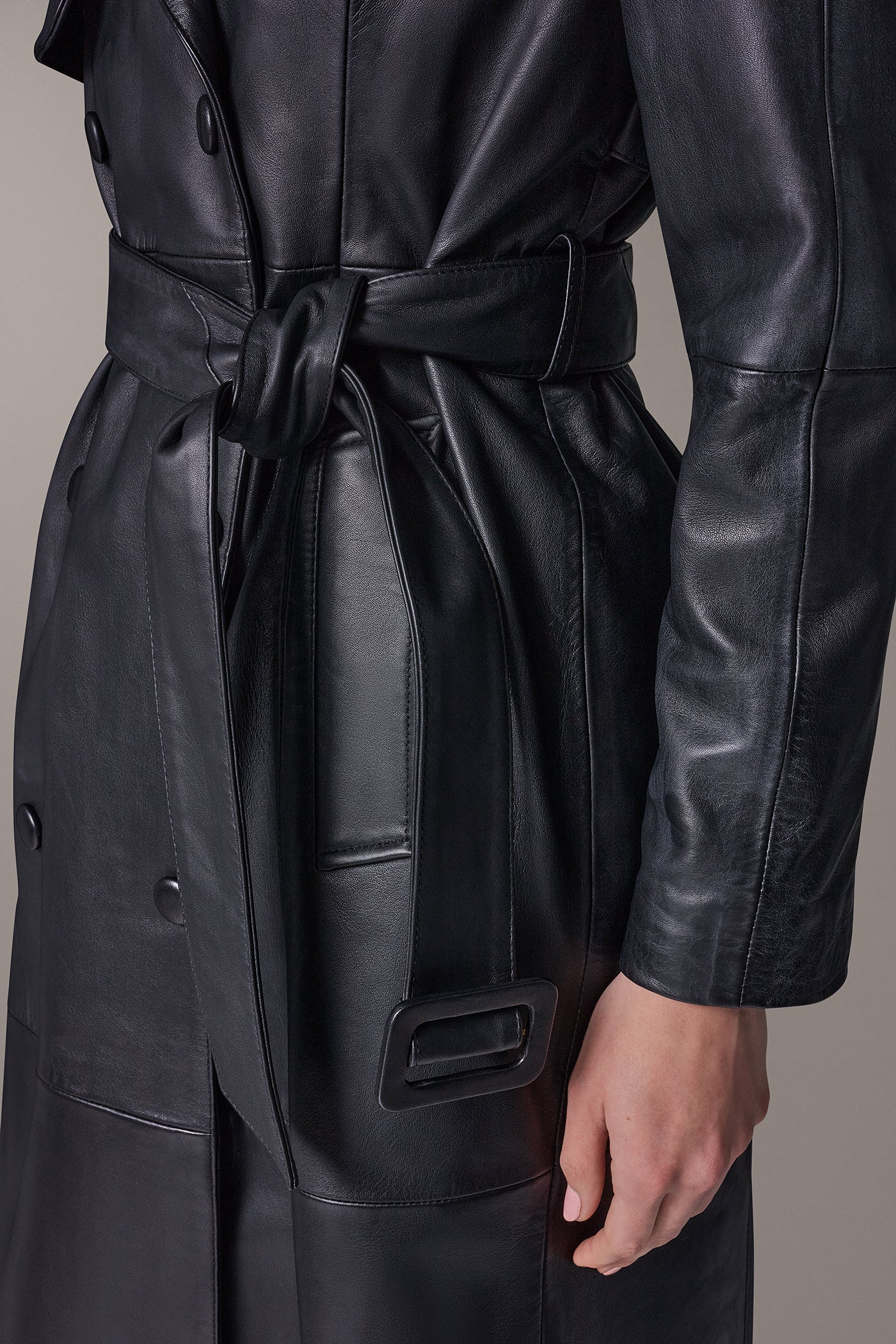 DOUBLE-BREASTED TRENCH COAT VIEW 7