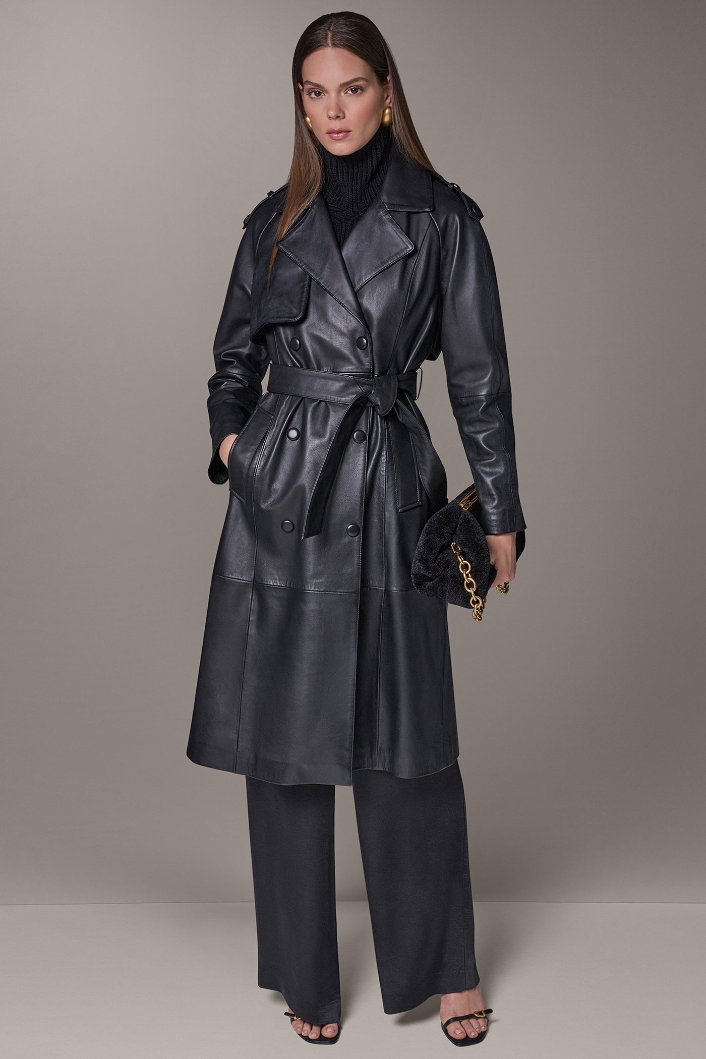 DOUBLE-BREASTED TRENCH COAT VIEW 8