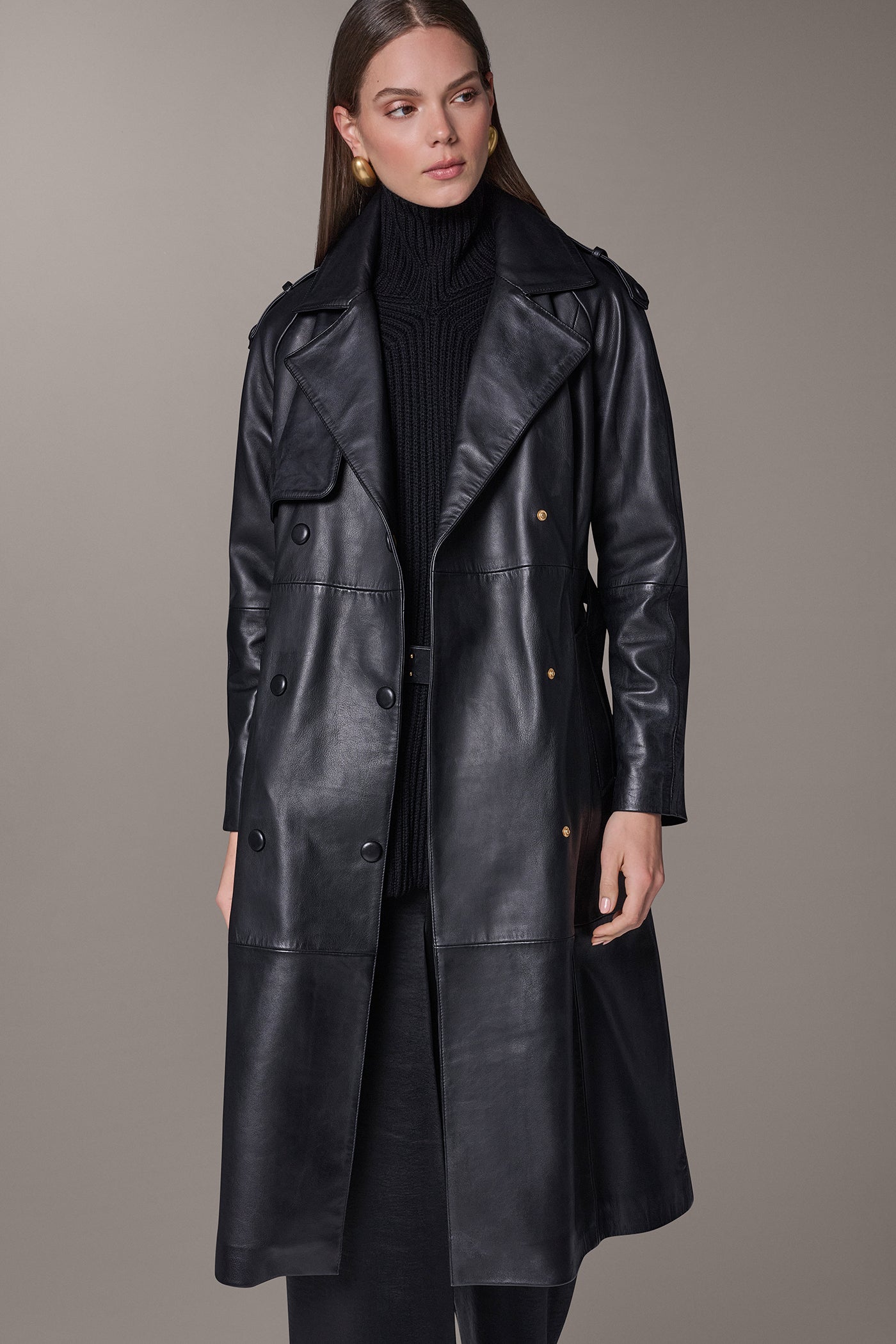 DOUBLE-BREASTED TRENCH COAT VIEW 5