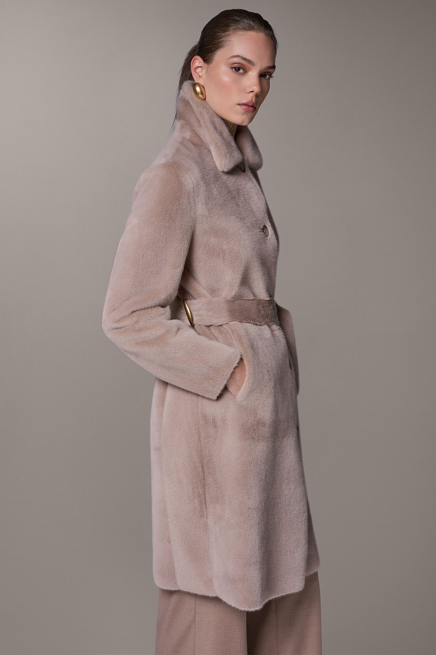 FAUX FUR COAT VIEW 2