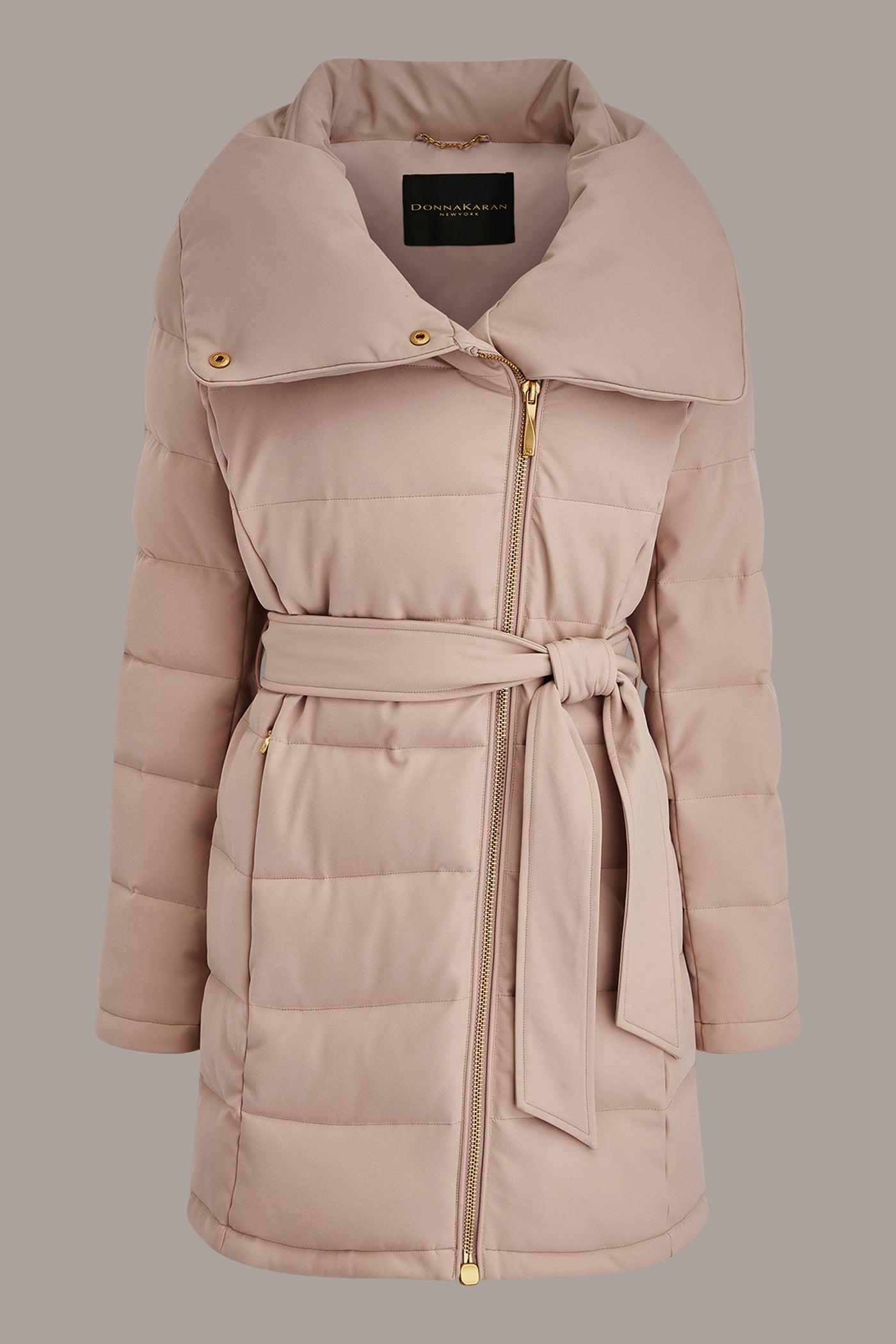 FUNNEL NECK PUFFER COAT VIEW 18