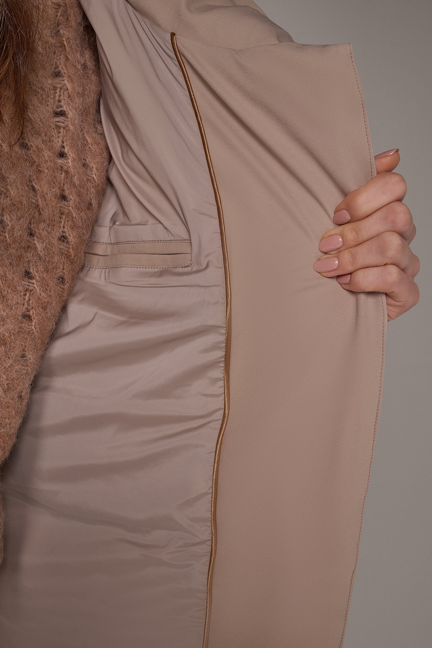 FUNNEL NECK PUFFER COAT VIEW 5