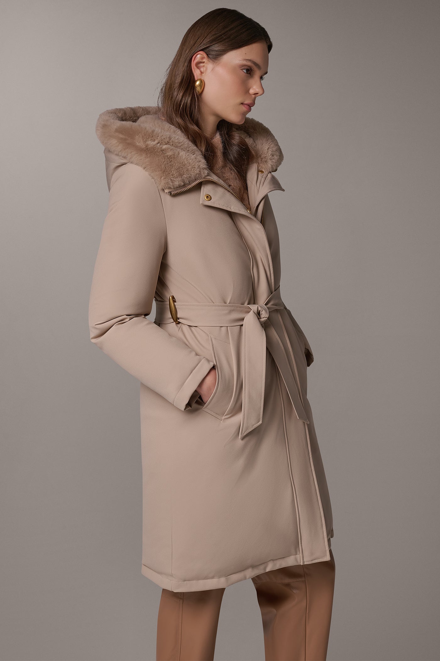 HOODED PARKA VIEW 4